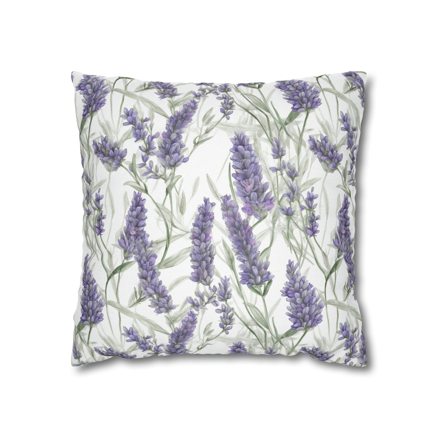 Lavendar Square Pillow Case