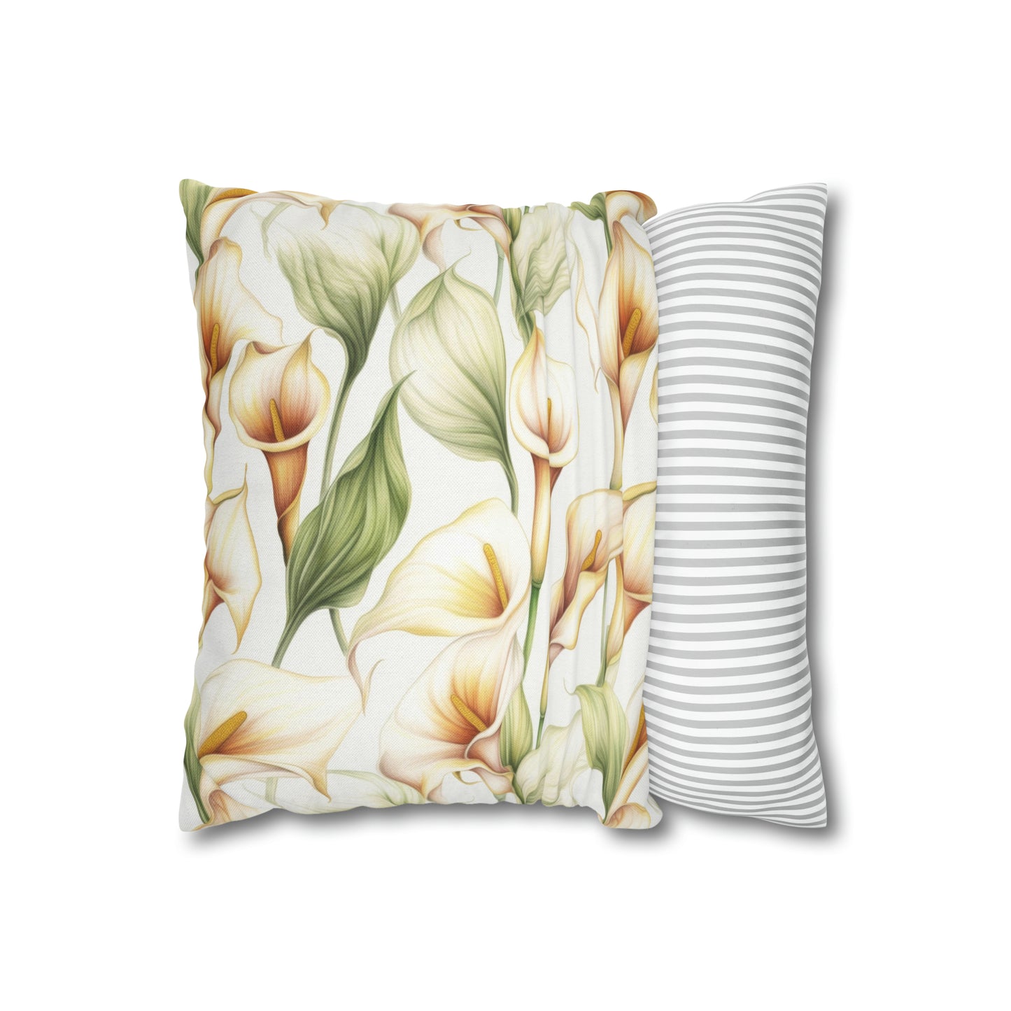 Calla Lily Square Pillow Case