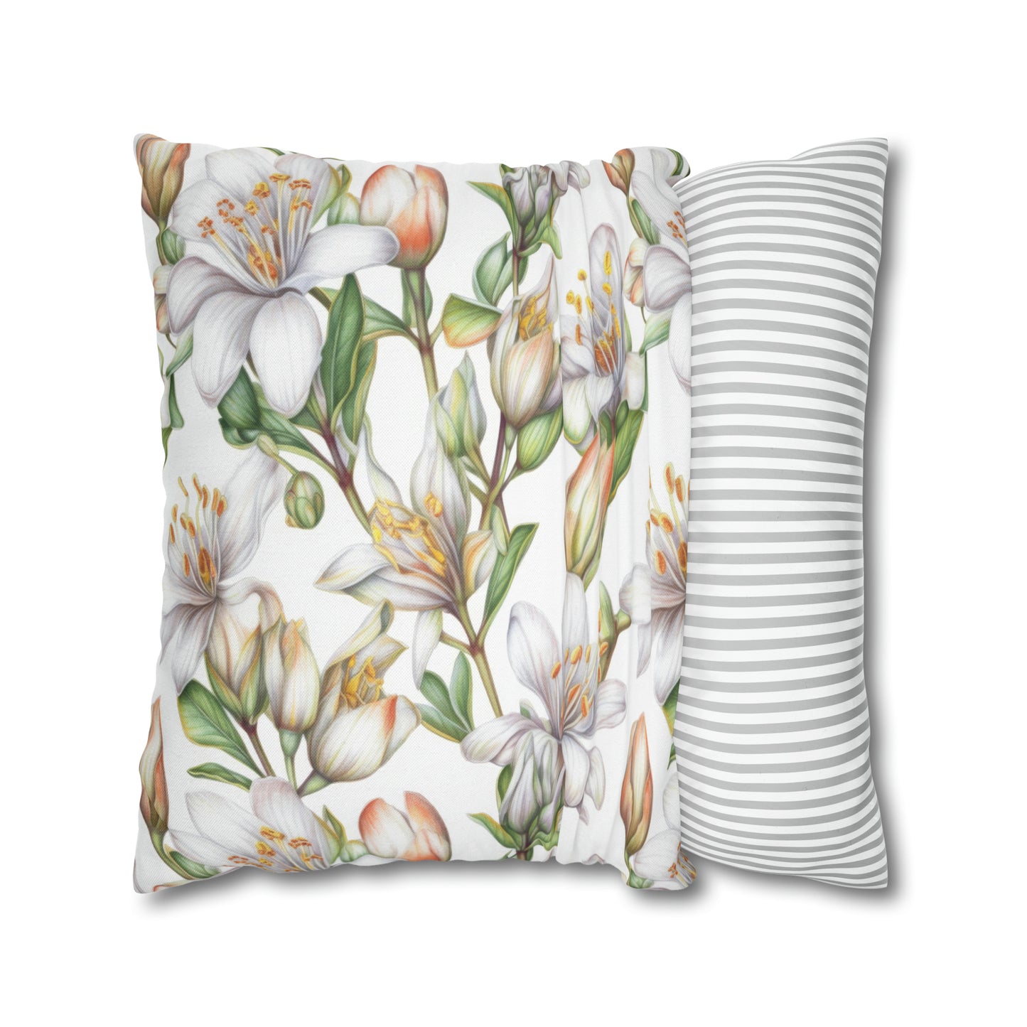 Lilacs Square Pillow Case
