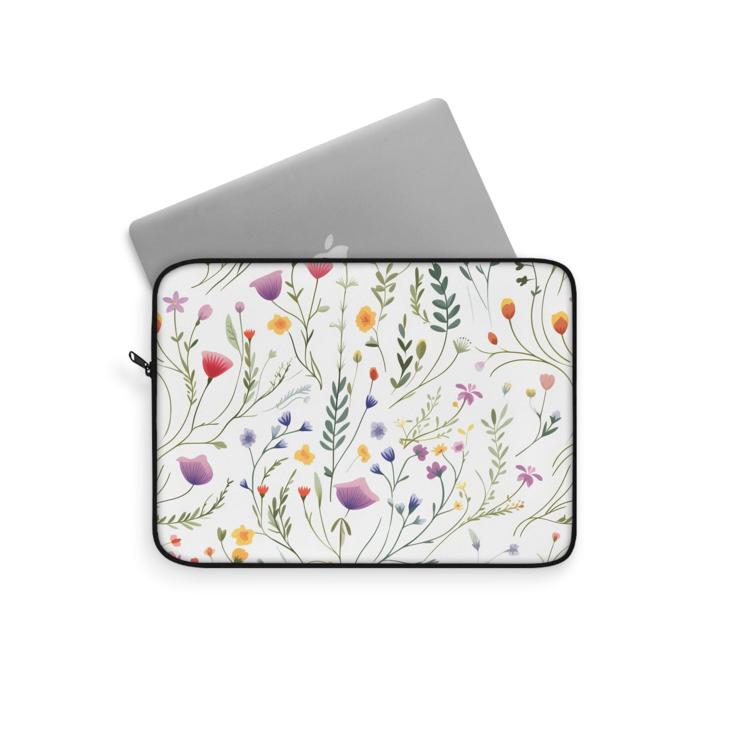 Dainty Wildflowers Laptop Case / Laptop Sleeve