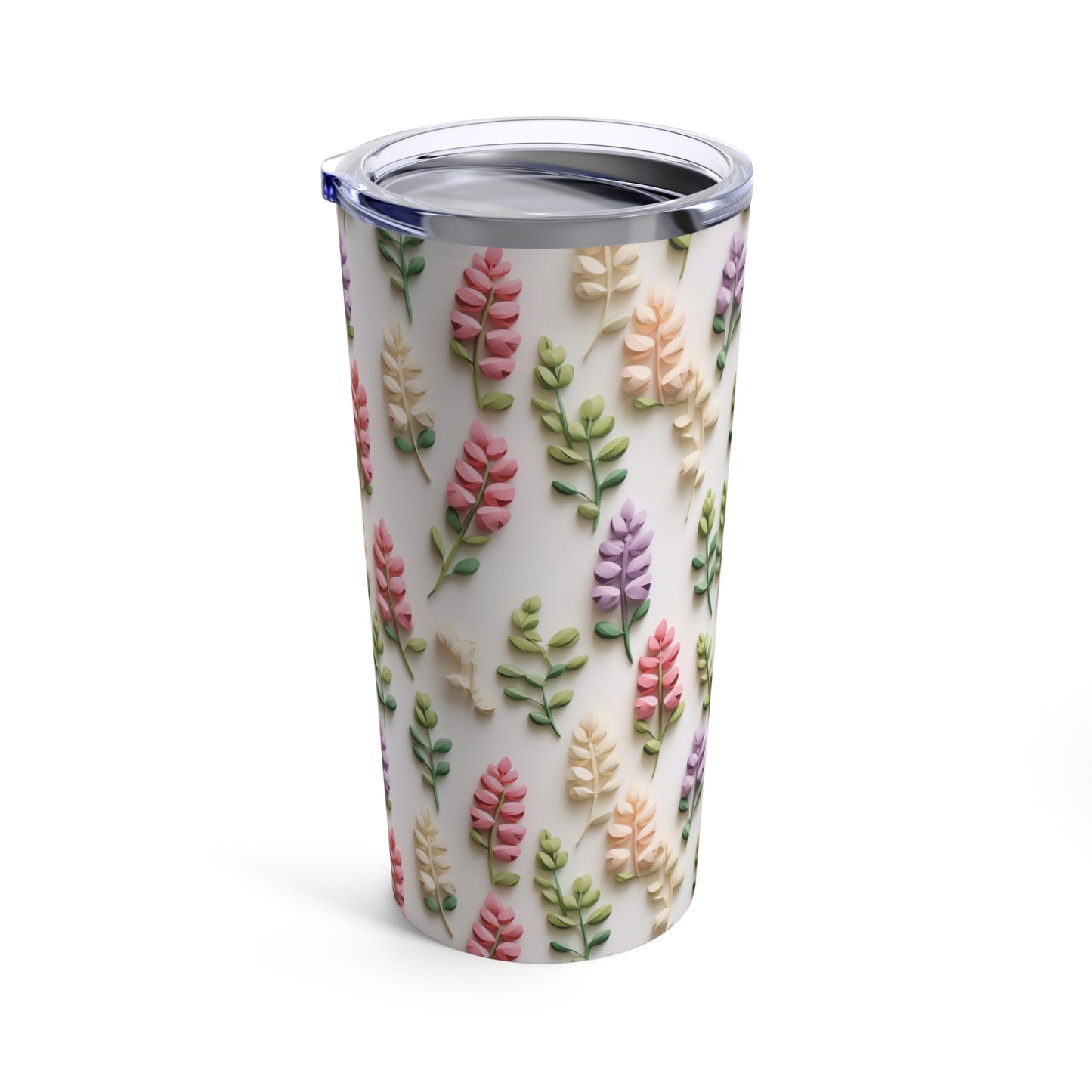 Sculpted Lupine Tumbler 20oz