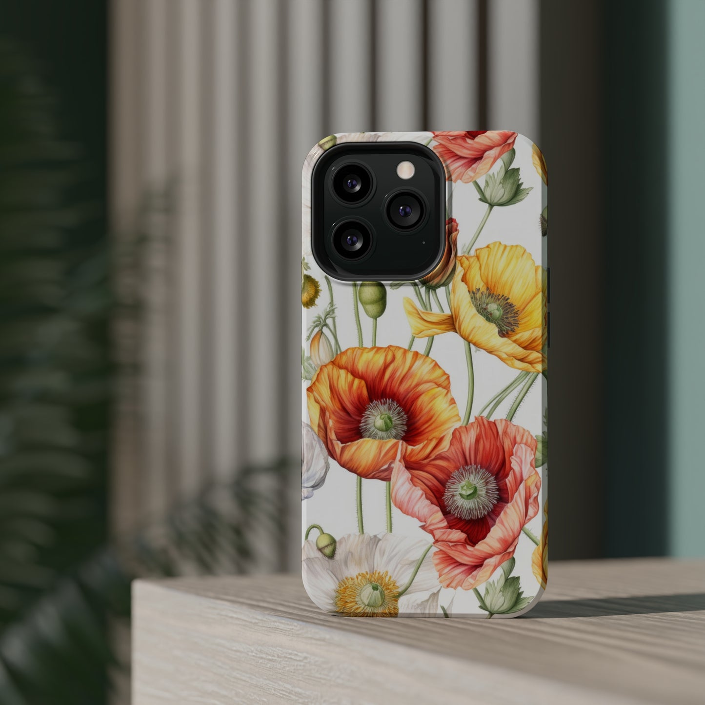 Iceland Poppies MagSafe Tough iPhone Case