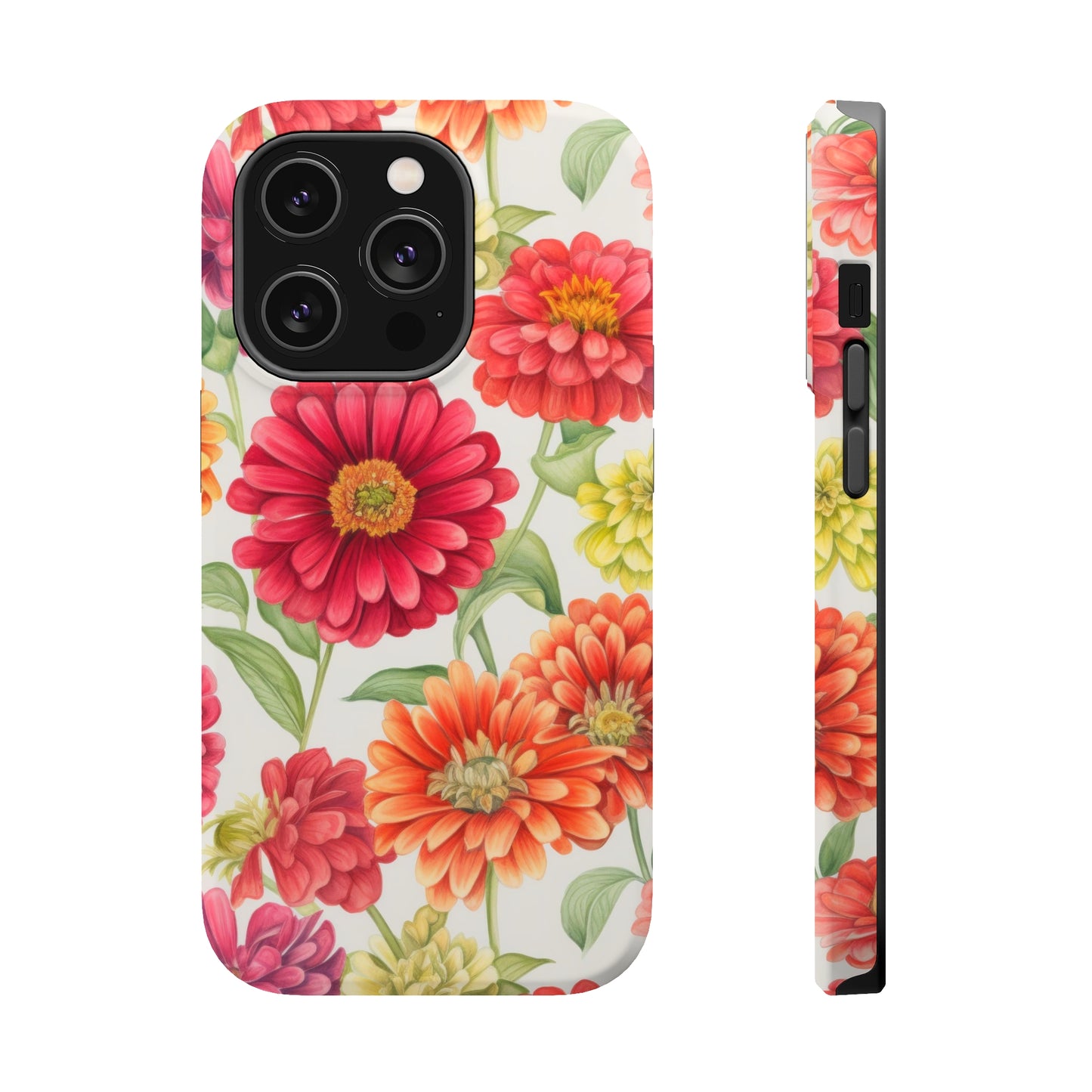 Zinnias MagSafe Tough iPhone Case