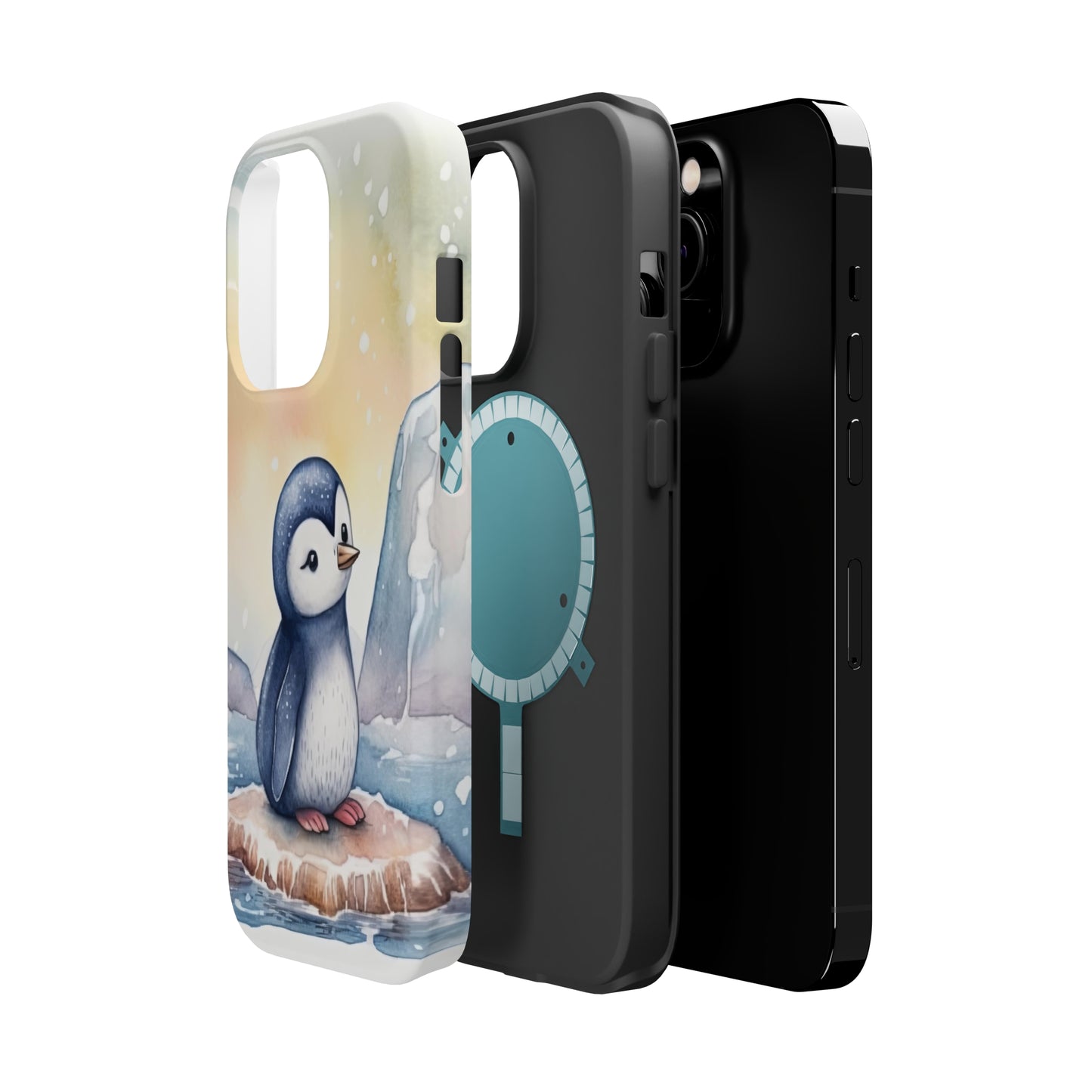Cute Penguin MagSafe Tough iPhone Case