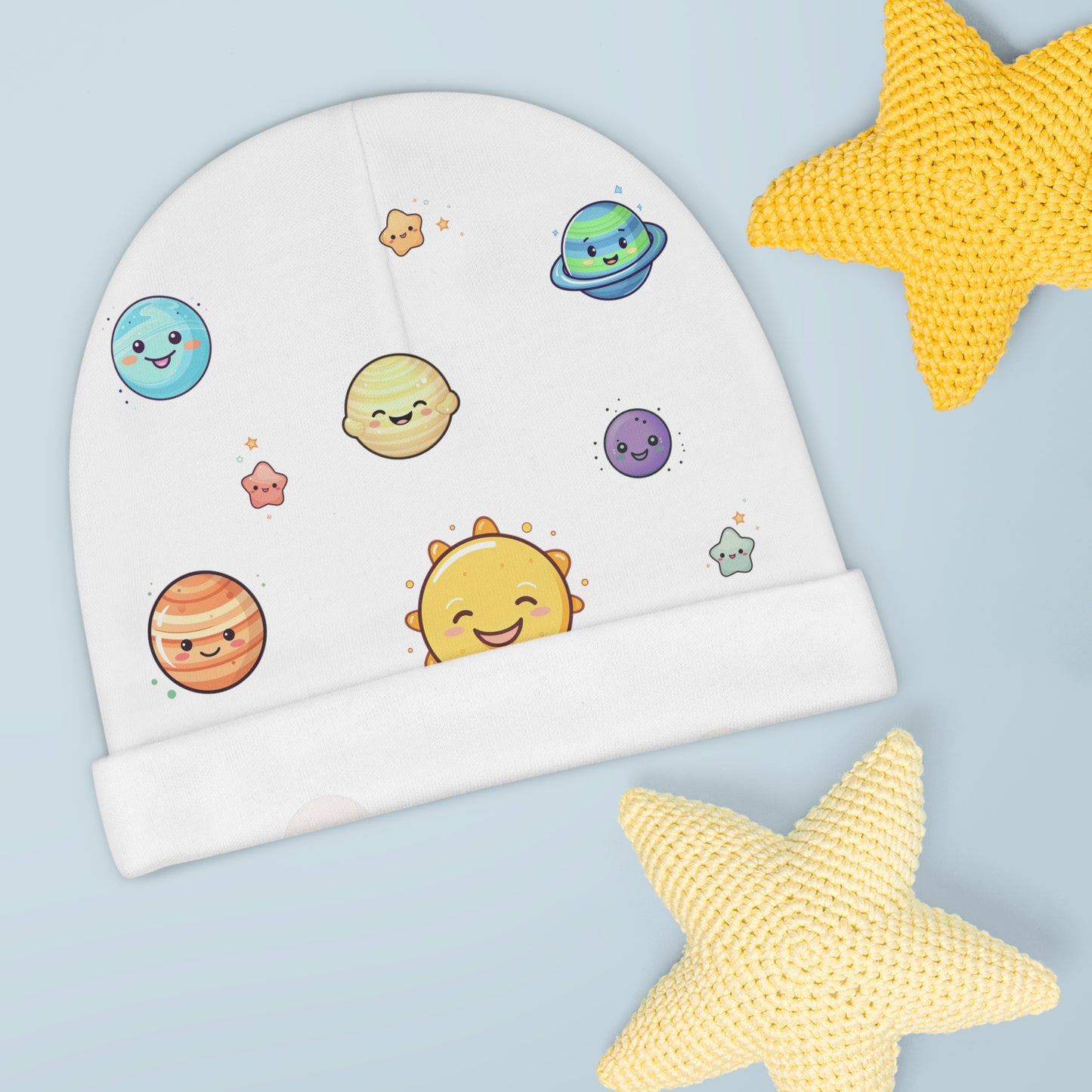 Solar System Baby Beanie