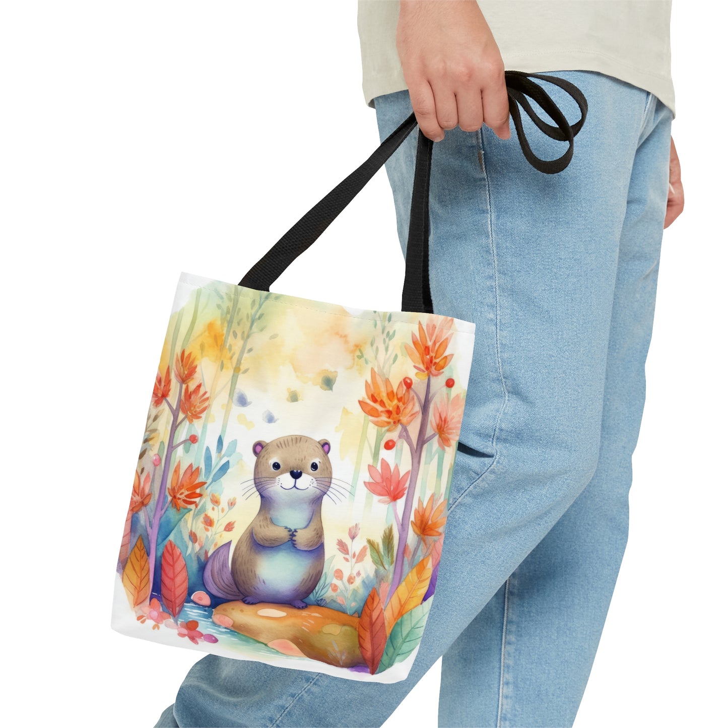 Cute Otter Tote Bag