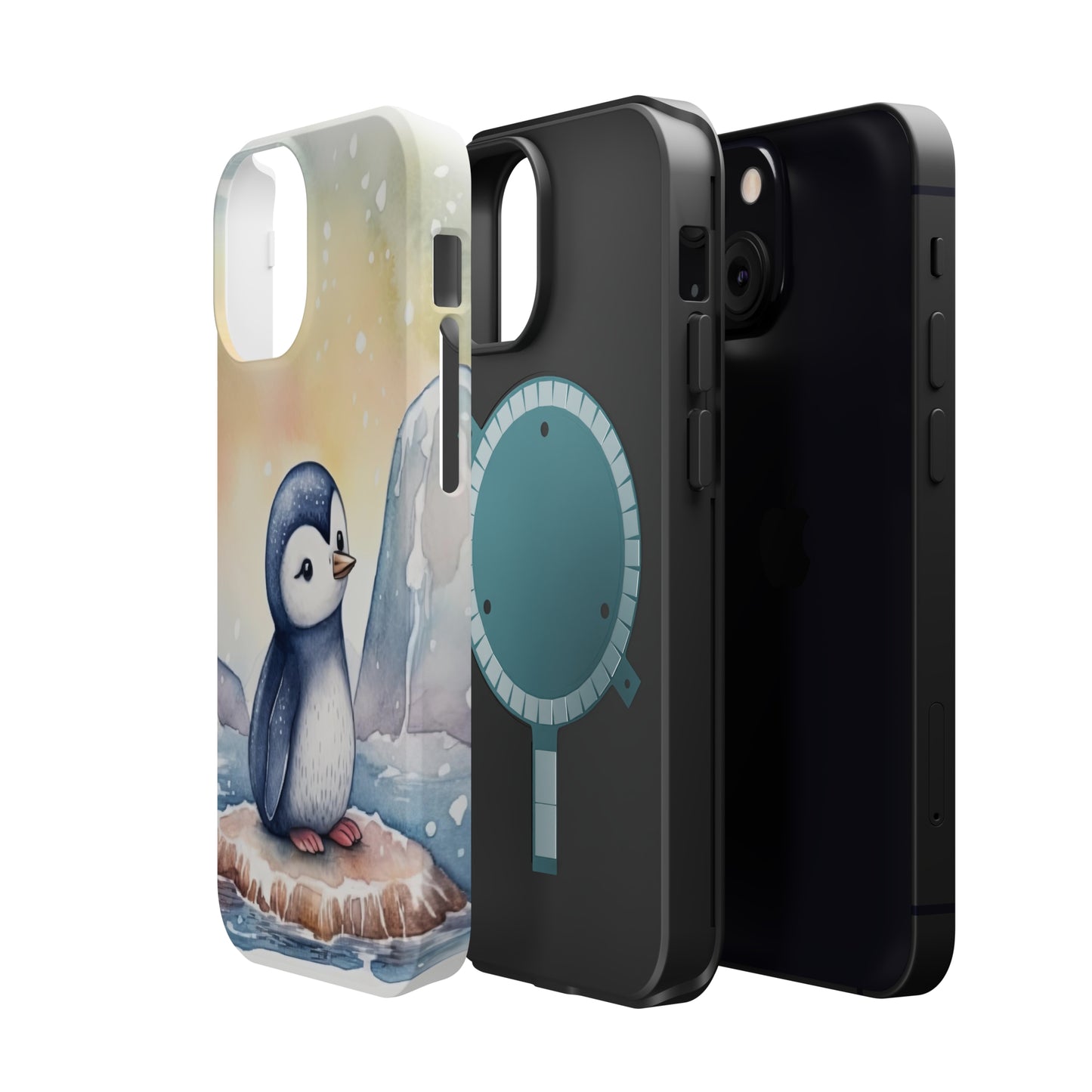 Cute Penguin MagSafe Tough iPhone Case