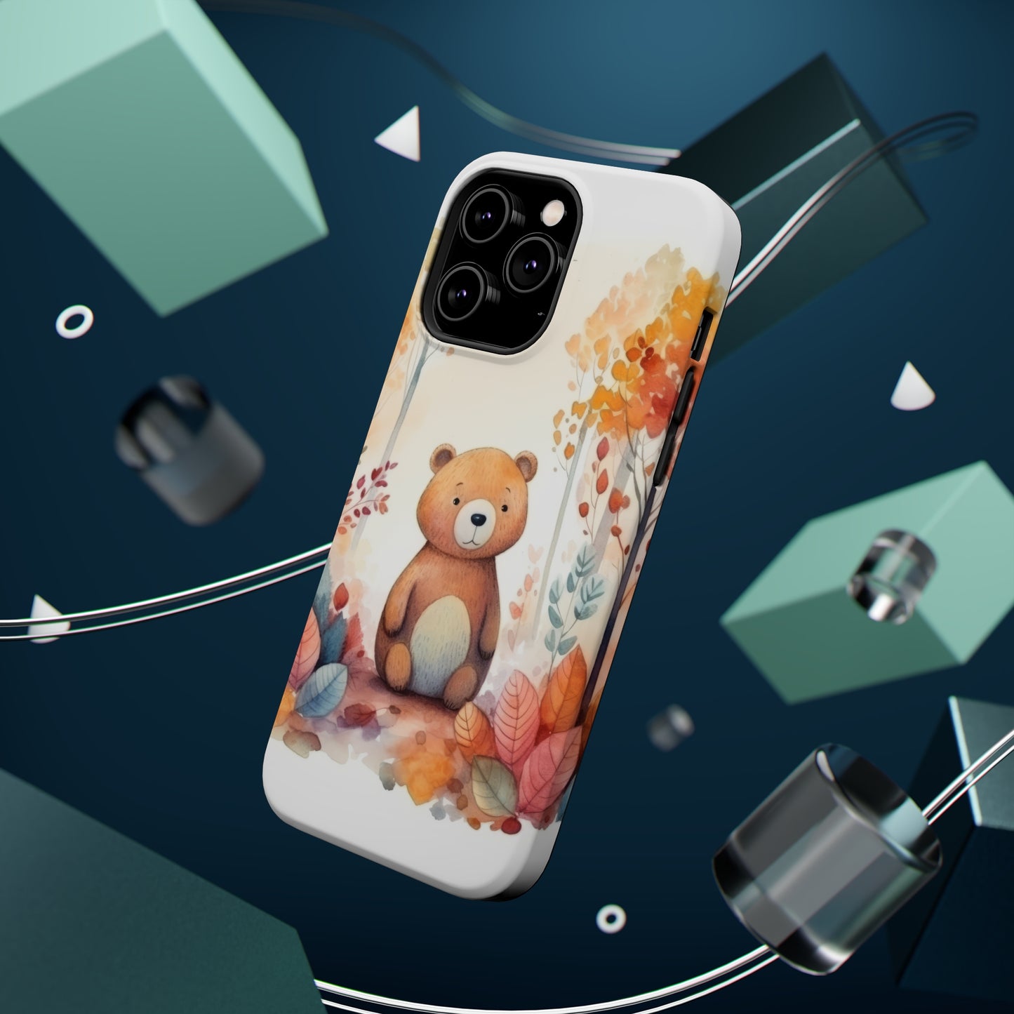 Cute Bear MagSafe Tough iPhone Case