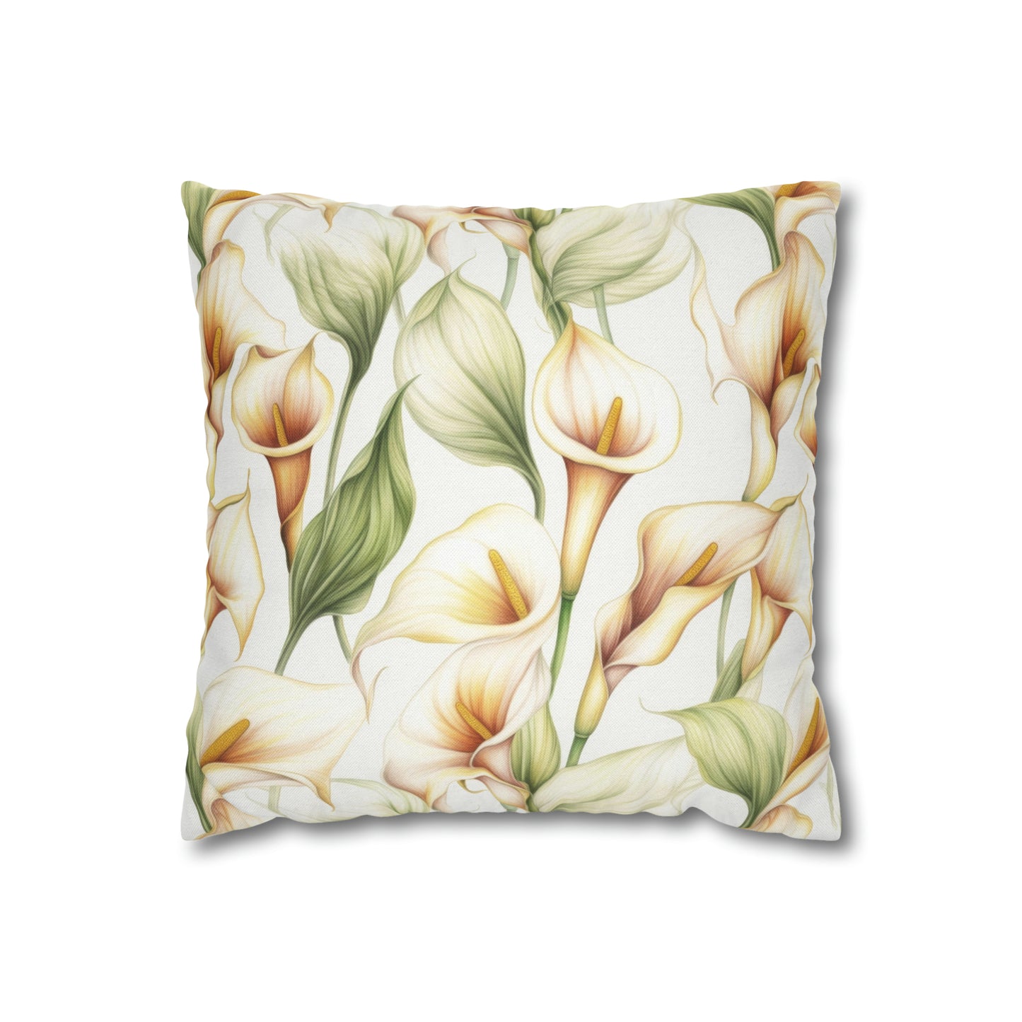 Calla Lily Square Pillow Case