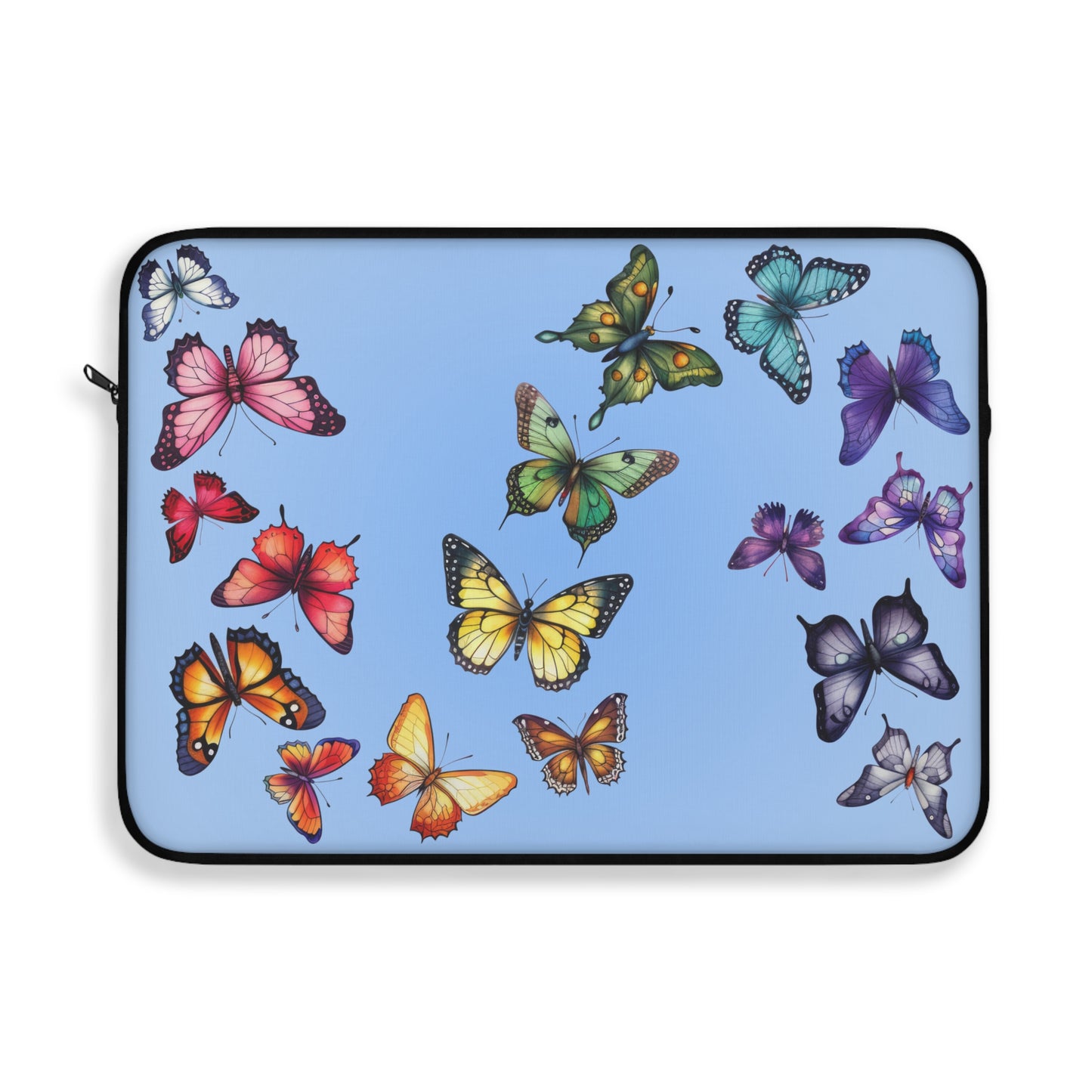 Rainbow Butterfly Trail Laptop Case / Laptop Sleeve