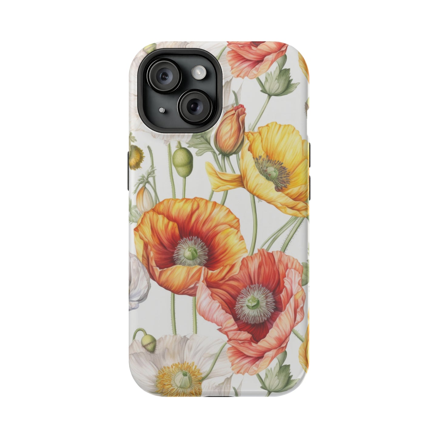 Iceland Poppies MagSafe Tough iPhone Case