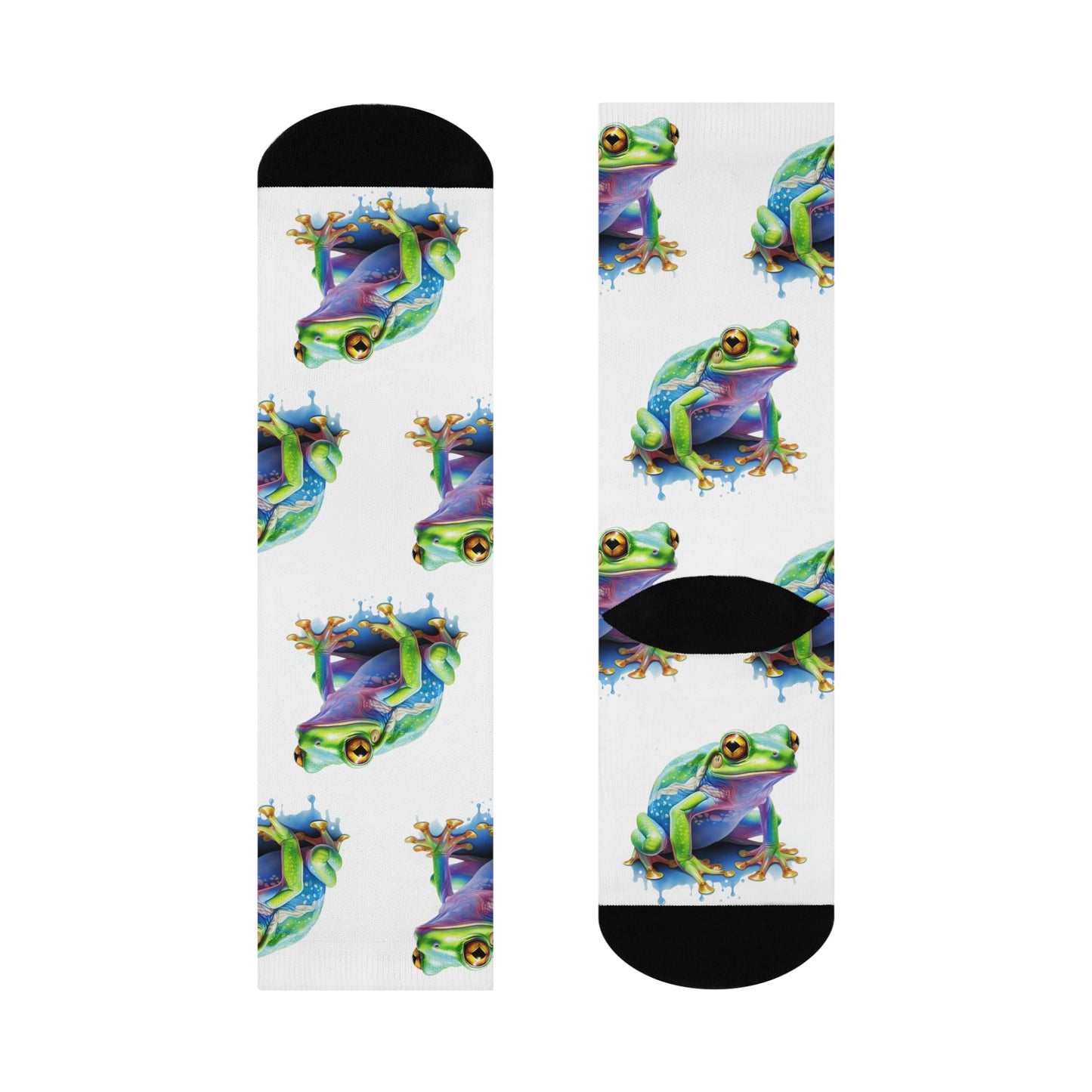 Froggy Cushioned Crew Socks