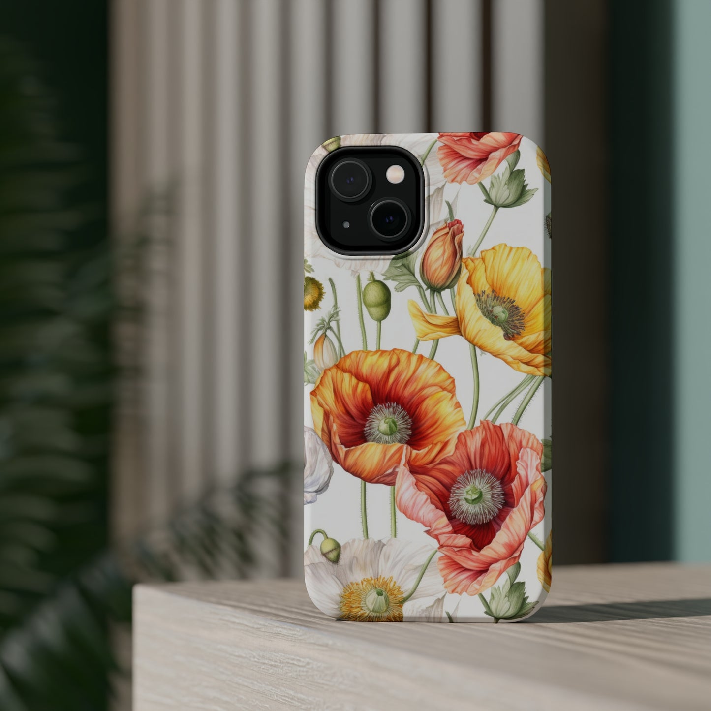 Iceland Poppies MagSafe Tough iPhone Case