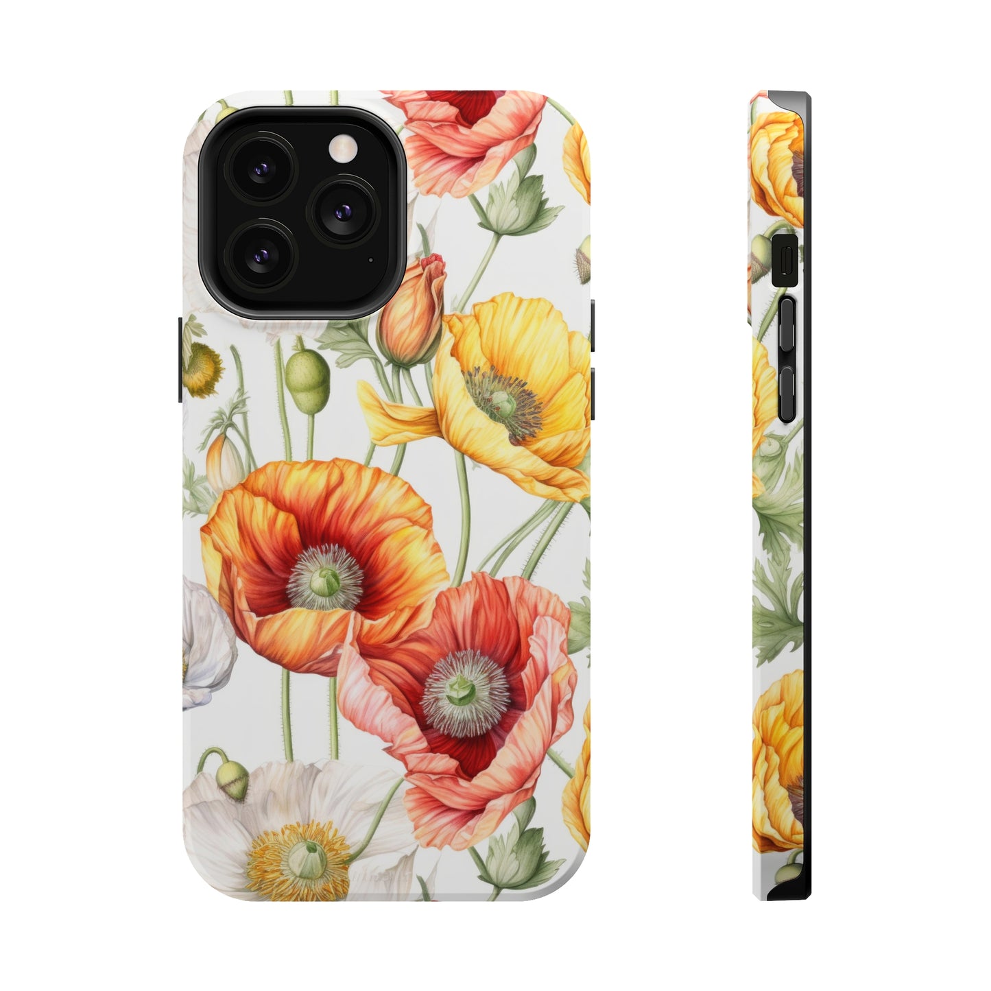 Iceland Poppies MagSafe Tough iPhone Case