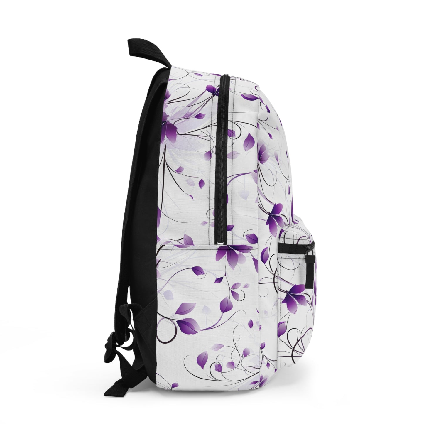 Violet Whimsy Wildflowers Backpack