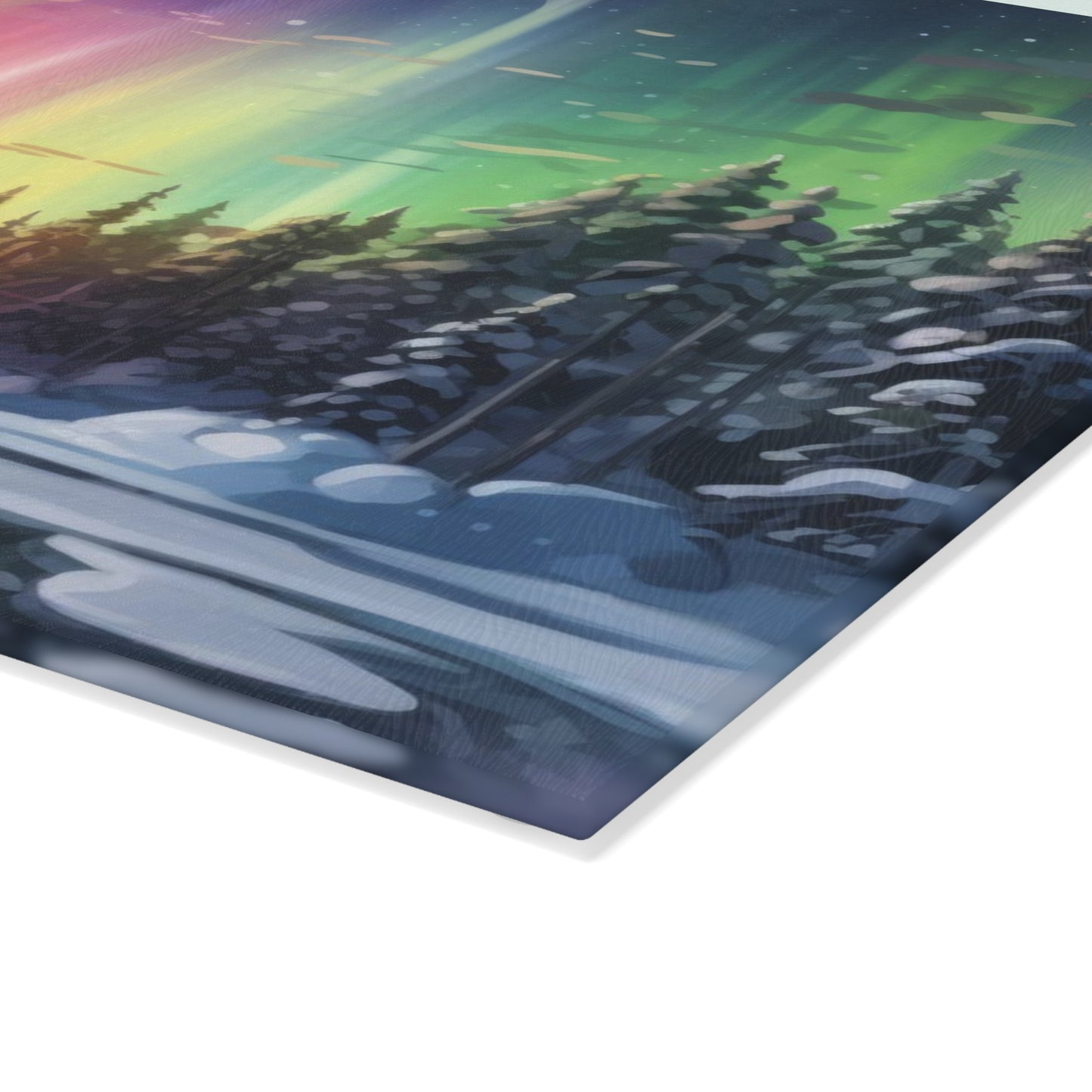 Aurora Glass Cutting Board