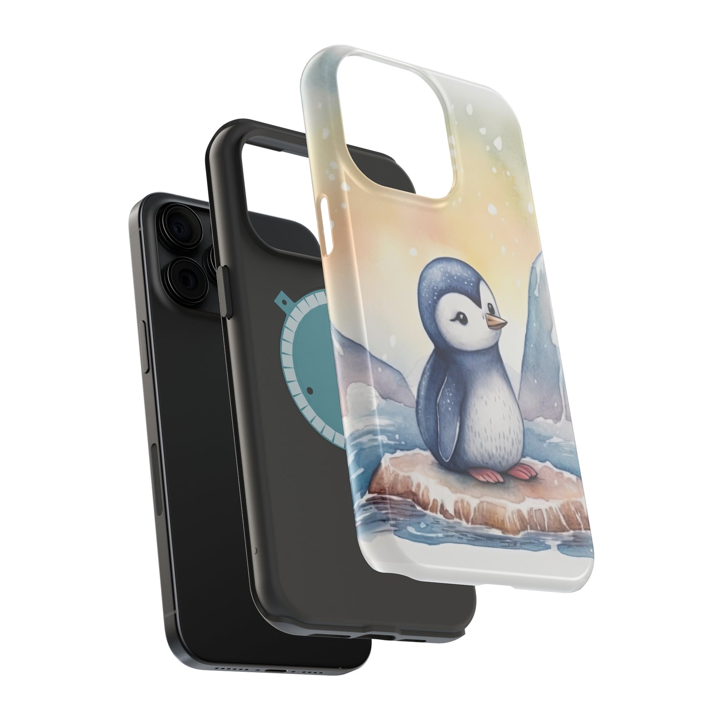 Cute Penguin MagSafe Tough iPhone Case
