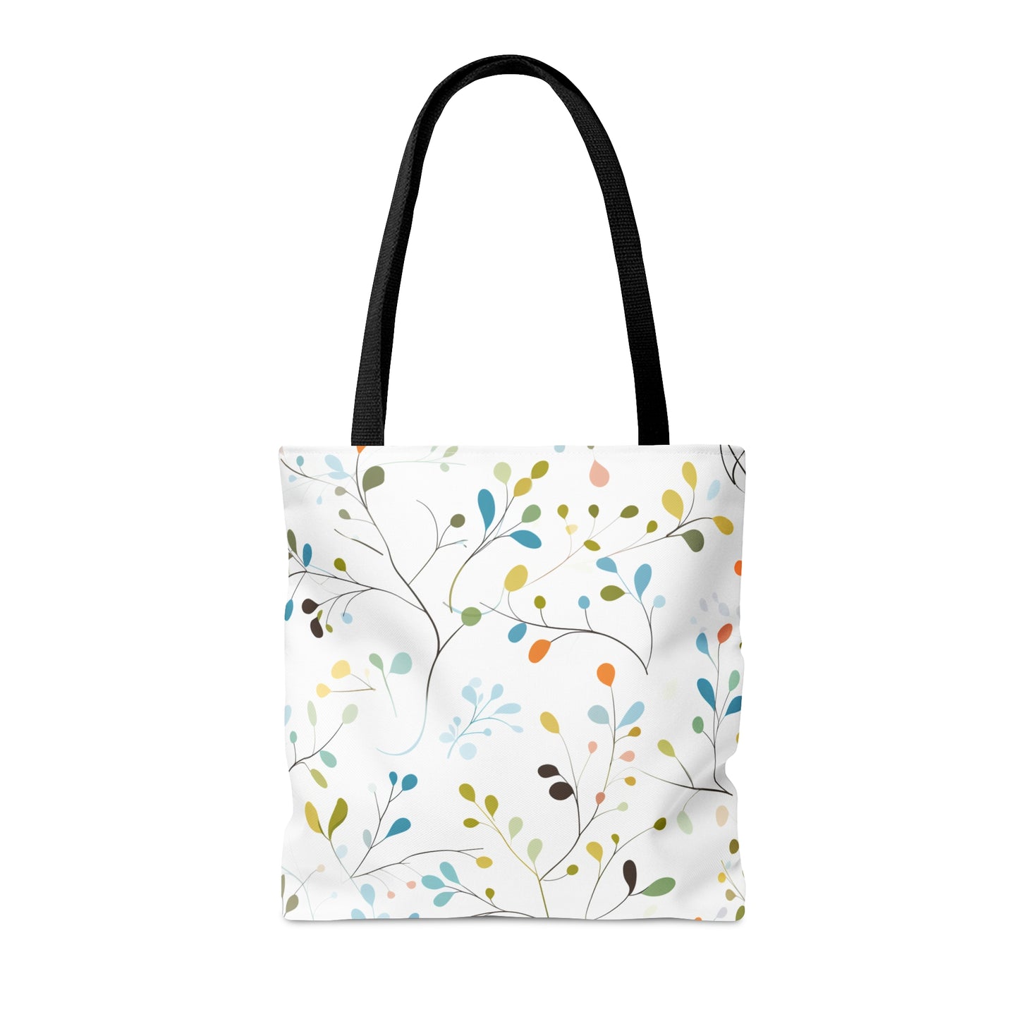 Pastel Vines Tote Bag