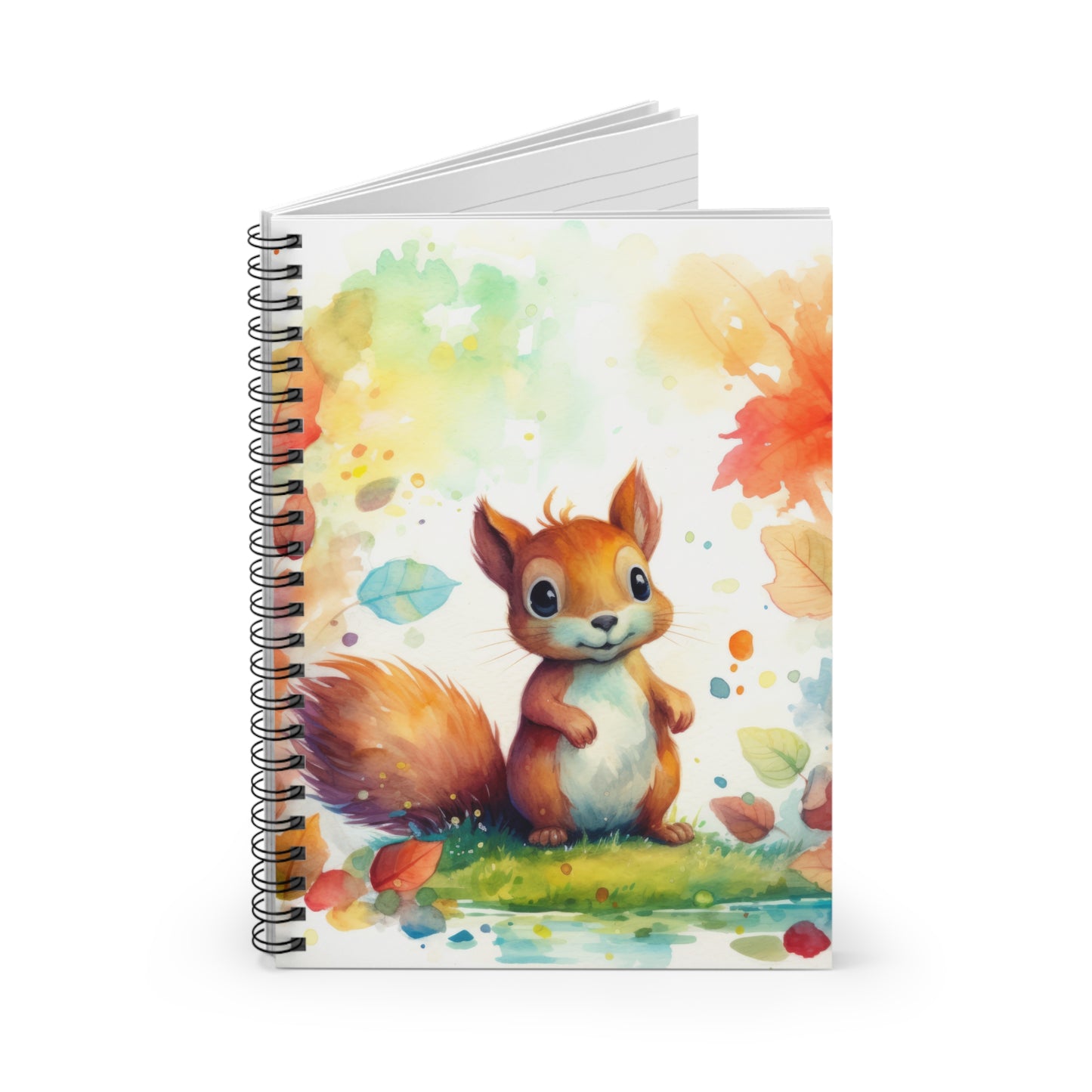 Squirrel Spiral Notebook - Ruled Line