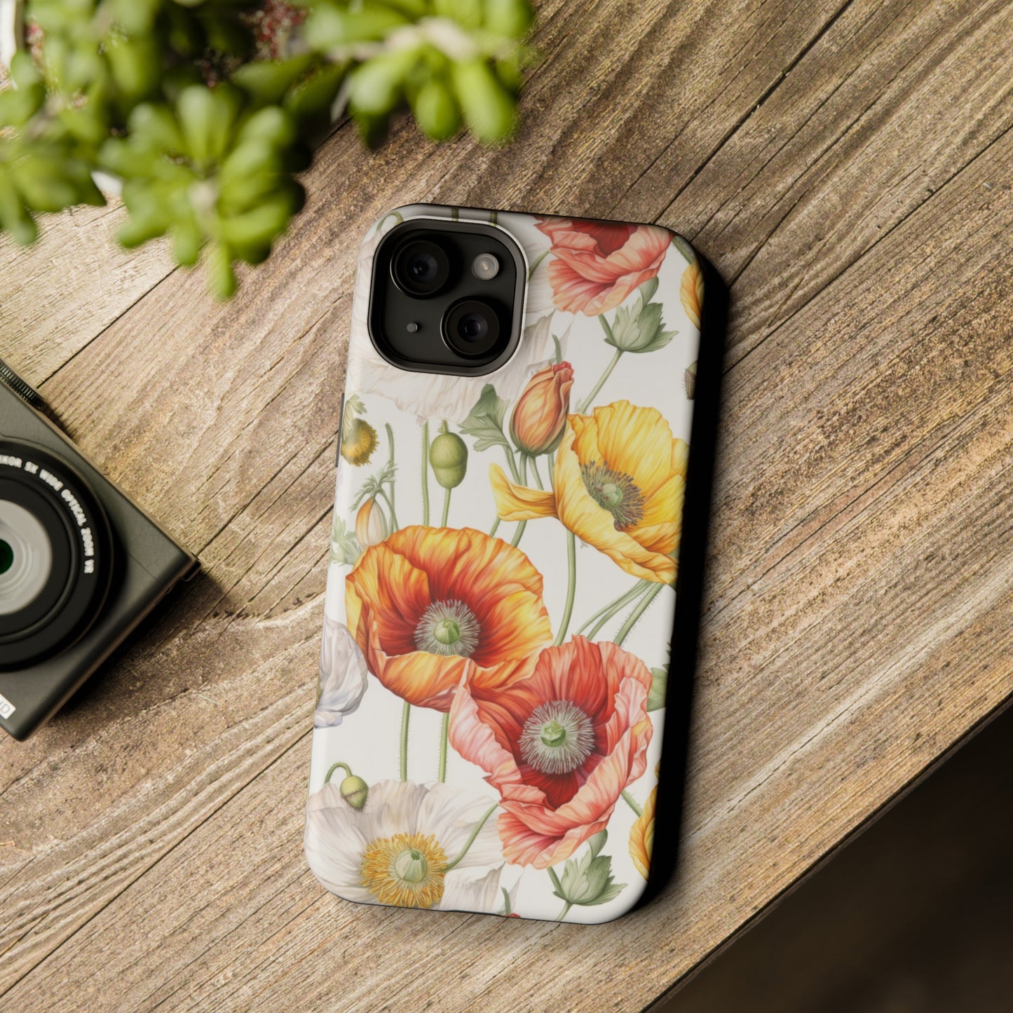 Iceland Poppies MagSafe Tough iPhone Case