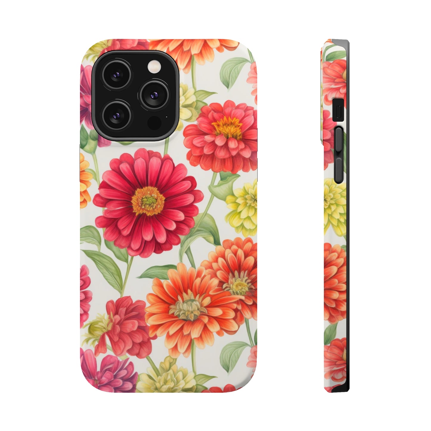 Zinnias MagSafe Tough iPhone Case