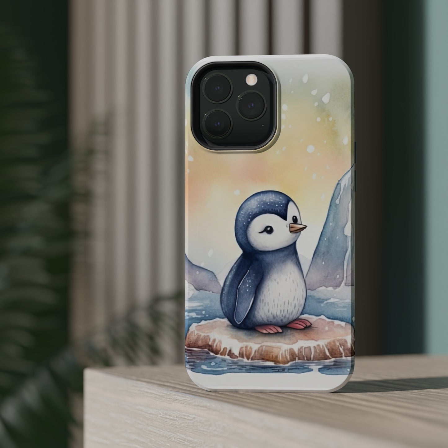 Cute Penguin MagSafe Tough iPhone Case