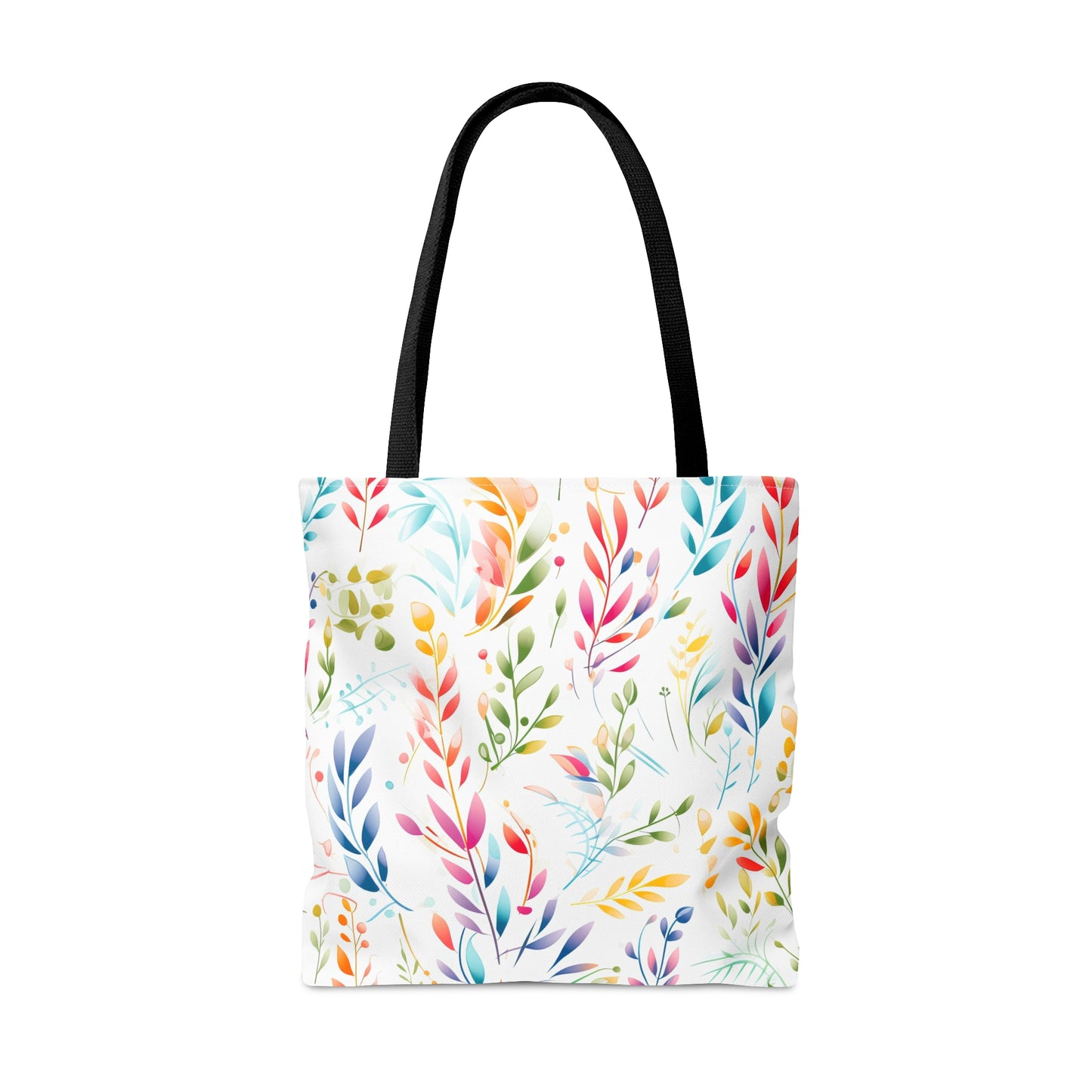Pastel Leaves Tote Bag