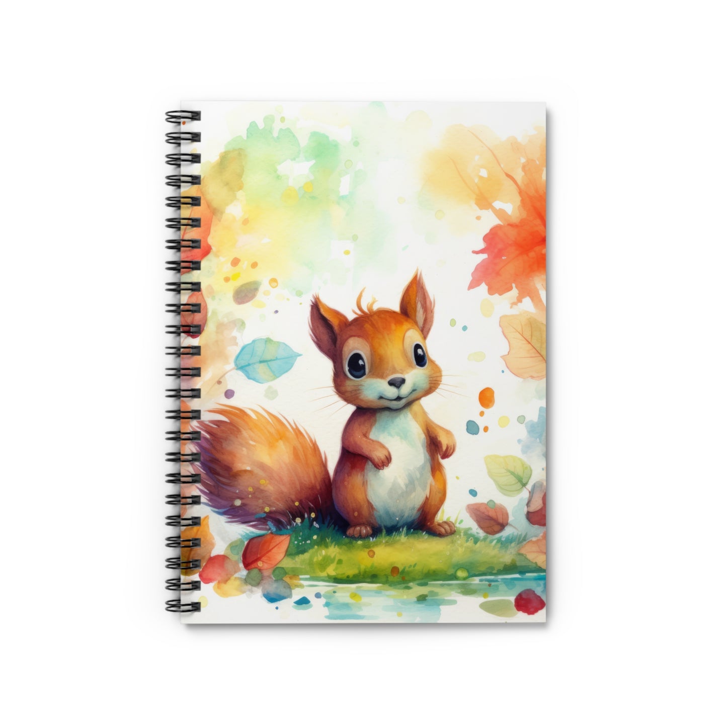Squirrel Spiral Notebook - Ruled Line