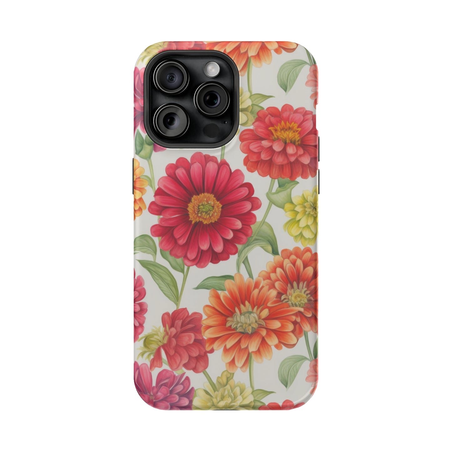 Zinnias MagSafe Tough iPhone Case