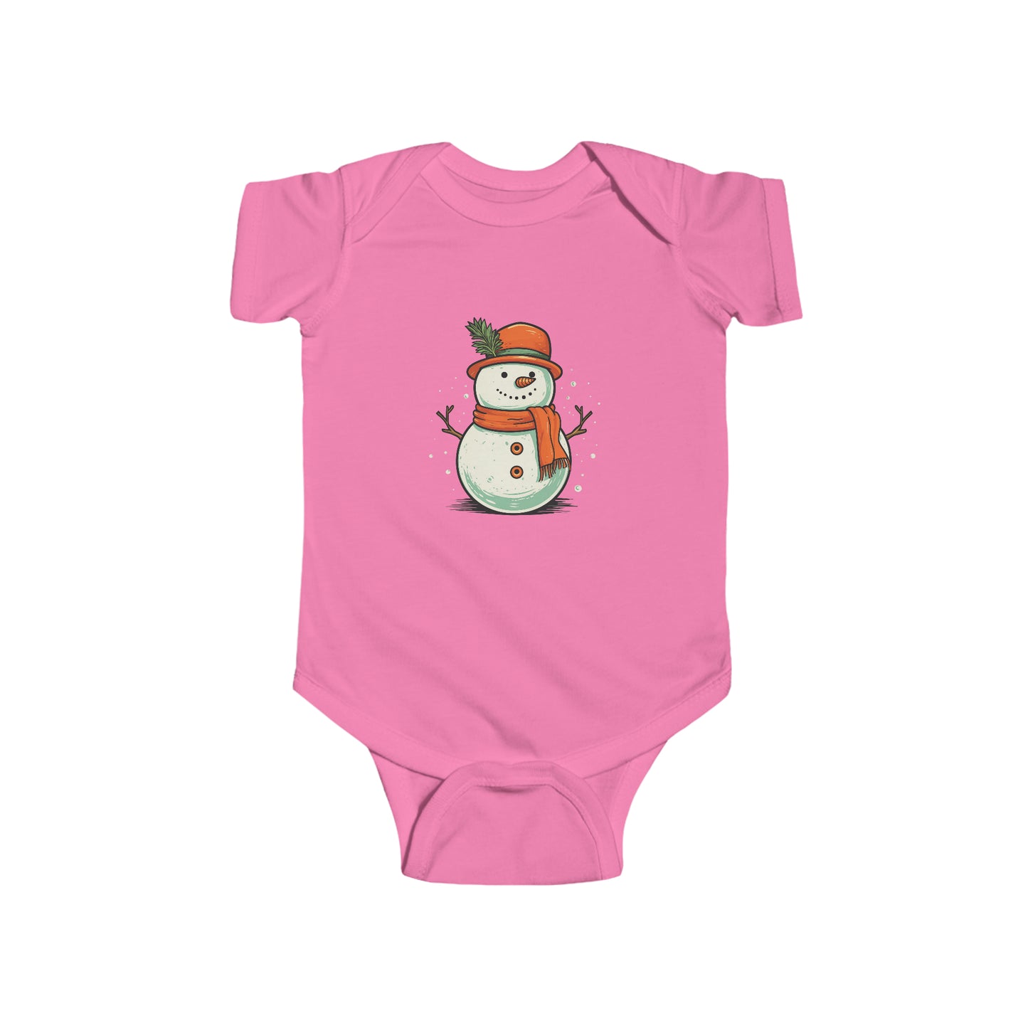 Jolly Snowman Infant Fine Jersey Bodysuit