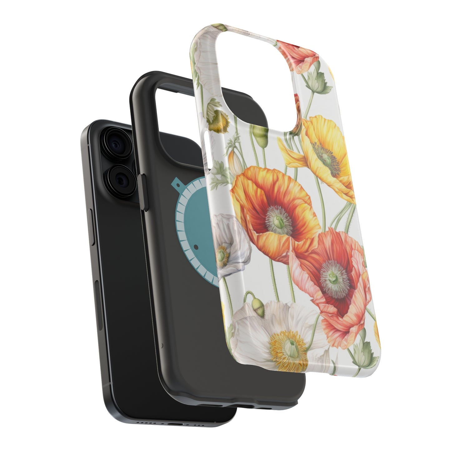 Iceland Poppies MagSafe Tough iPhone Case