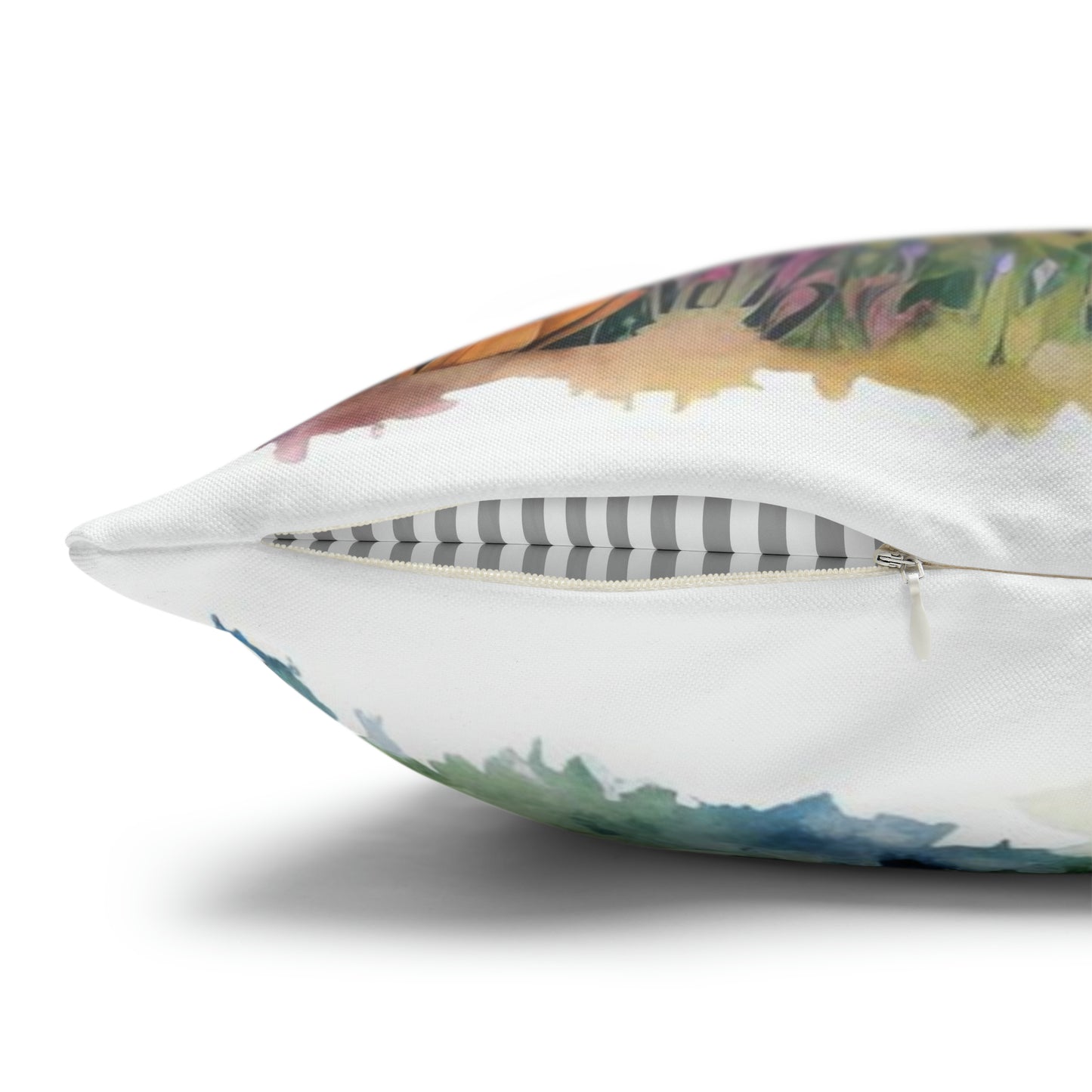 Meadow Wildflowers Square Pillow Case