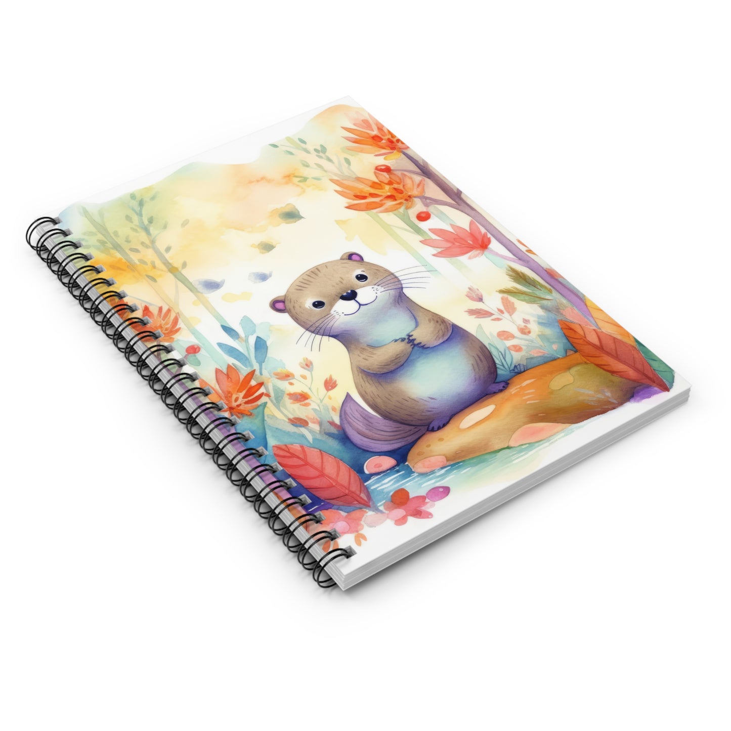 Otter Spiral Notebook - Ruled Line