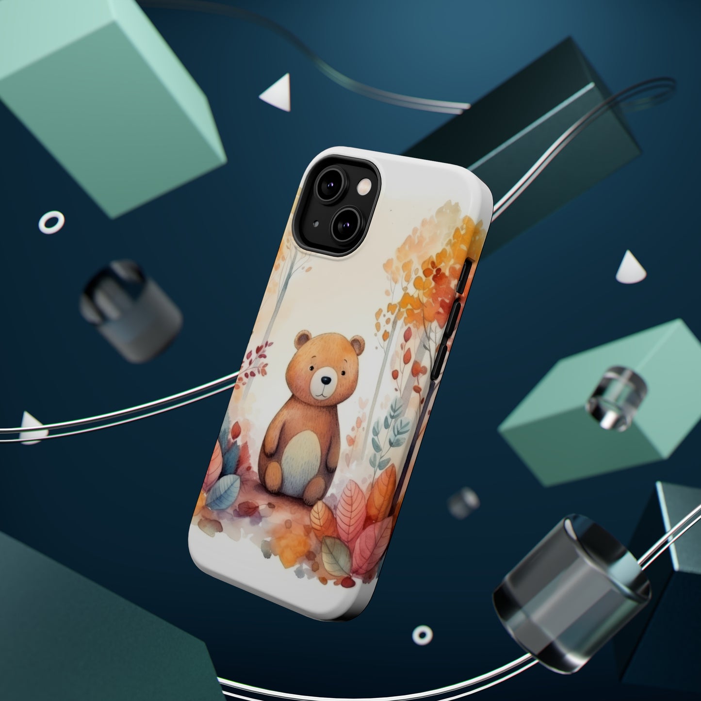 Cute Bear MagSafe Tough iPhone Case