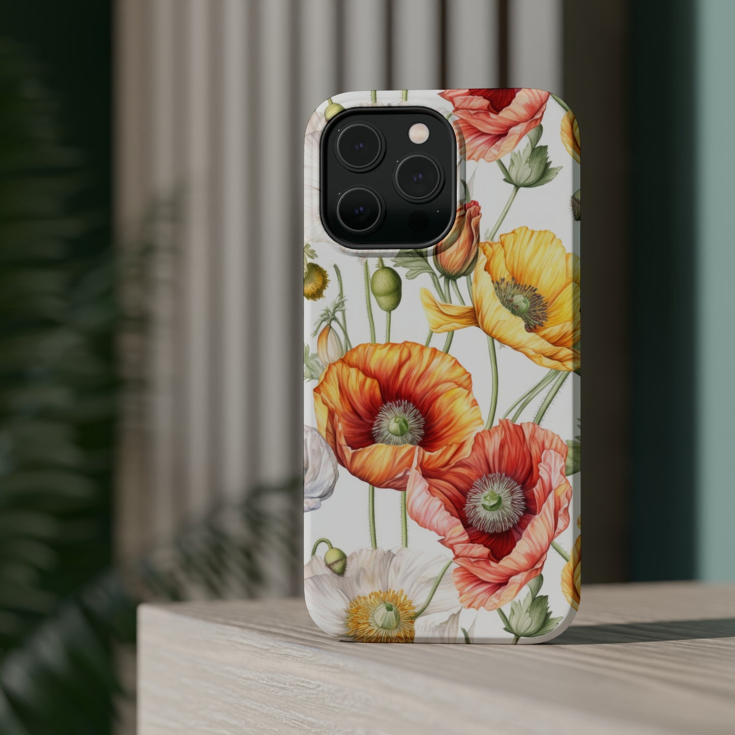 Iceland Poppies MagSafe Tough iPhone Case