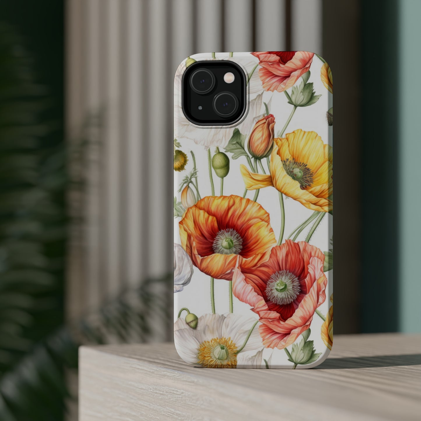 Iceland Poppies MagSafe Tough iPhone Case