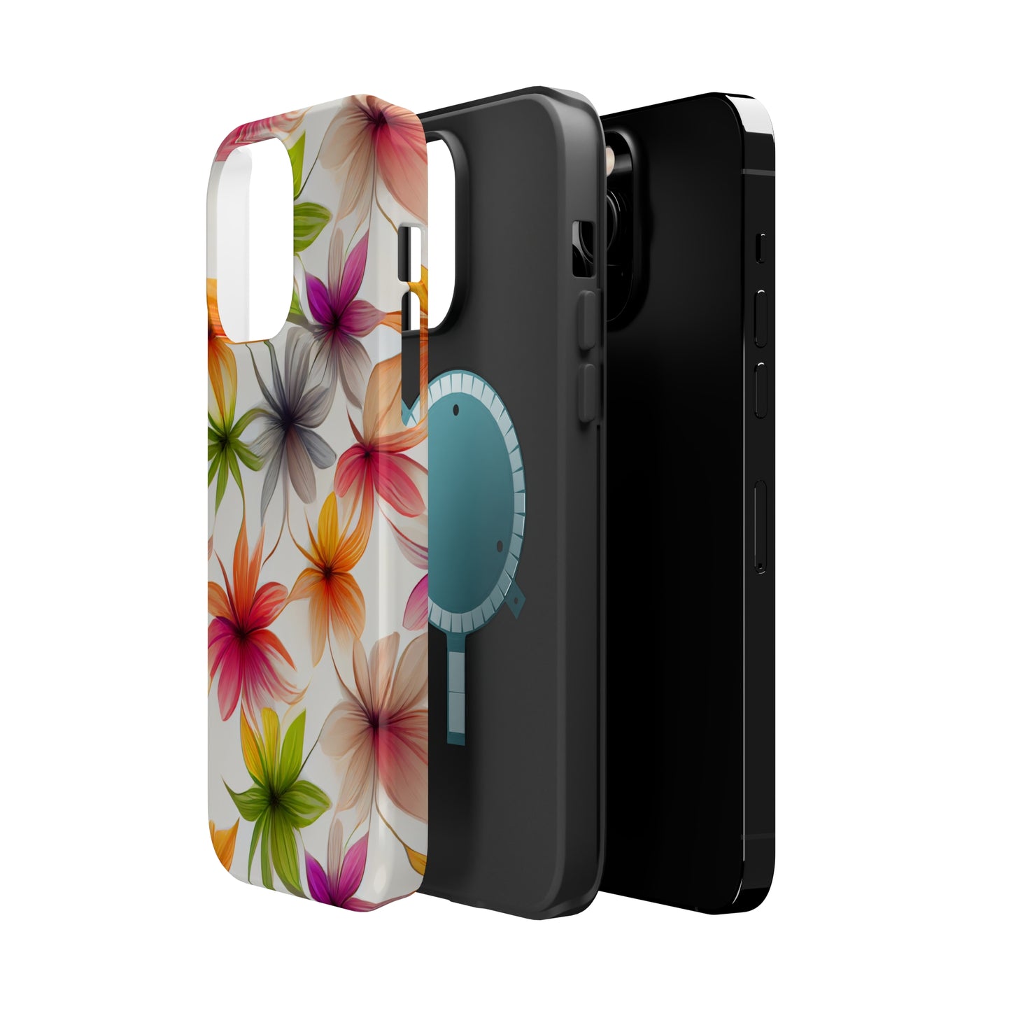 Floral Burst MagSafe Tough iPhone Case