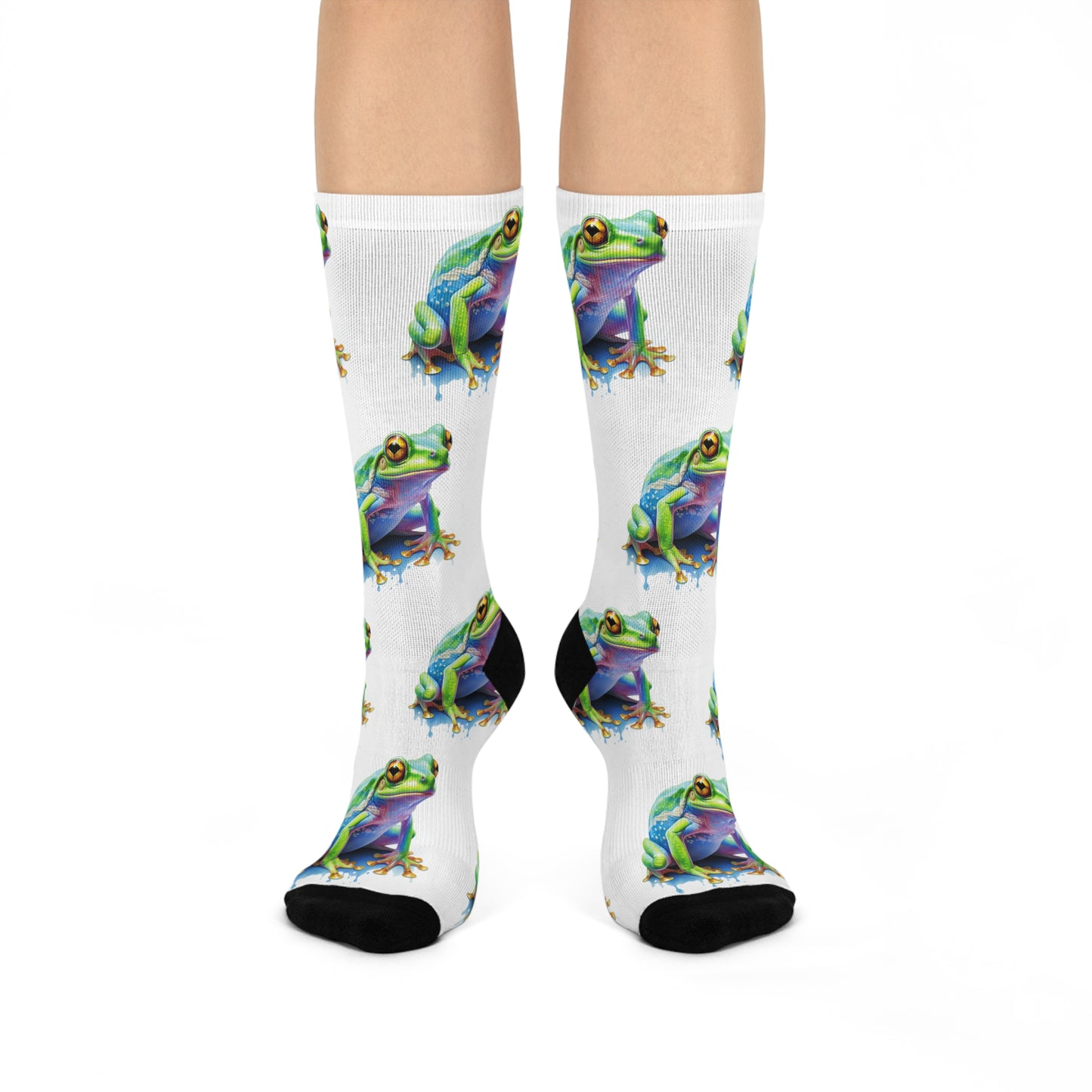 Froggy Cushioned Crew Socks