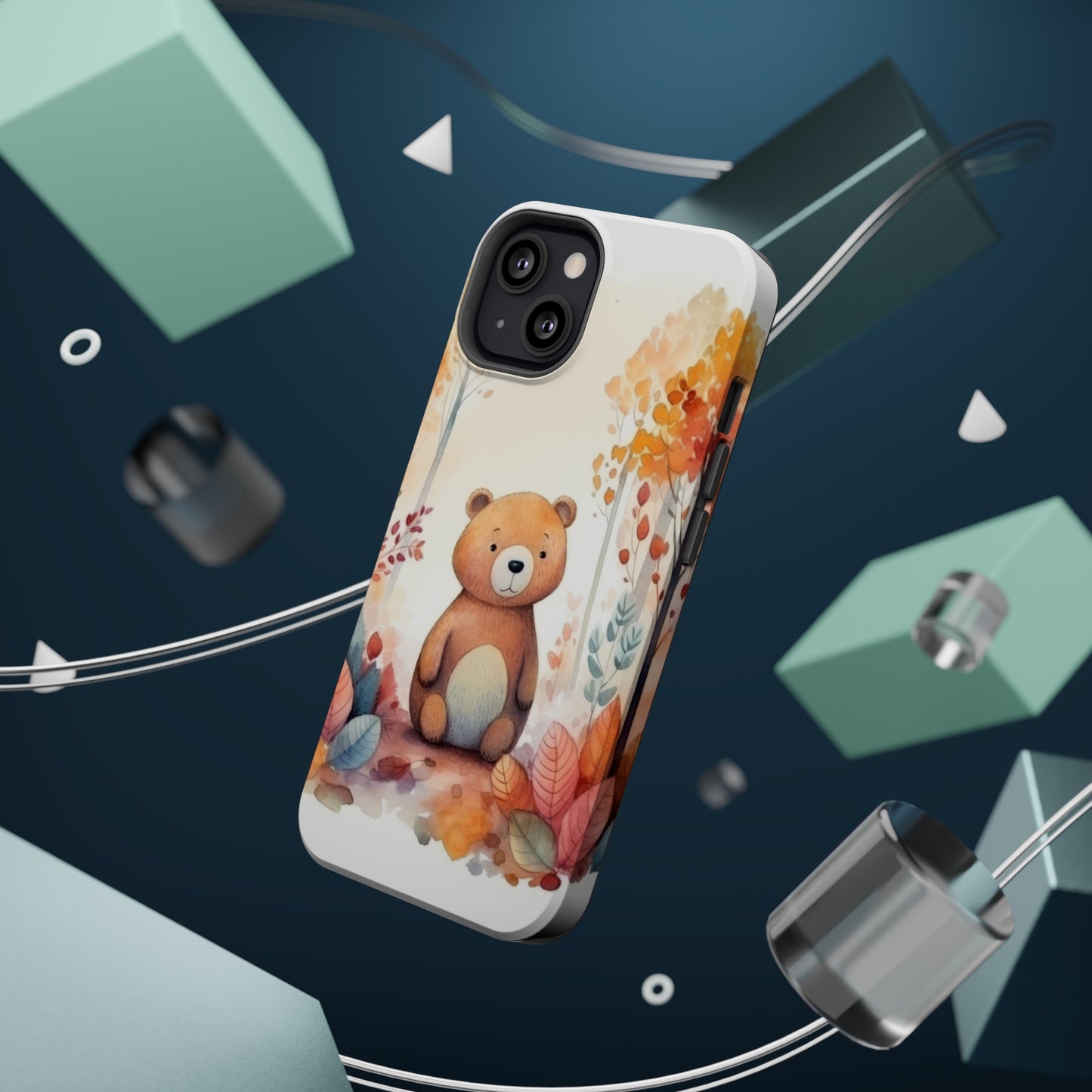 Cute Bear MagSafe Tough iPhone Case