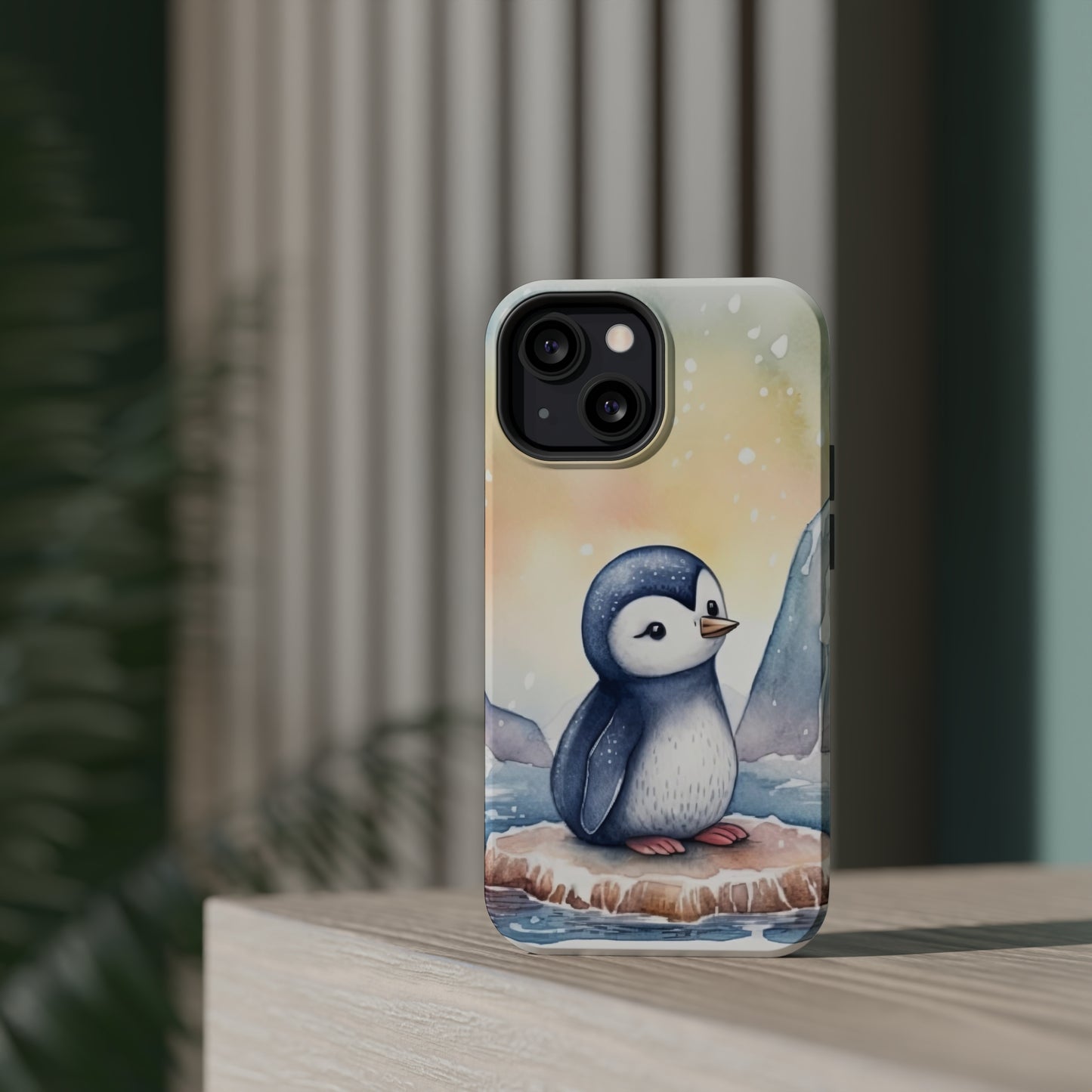 Cute Penguin MagSafe Tough iPhone Case