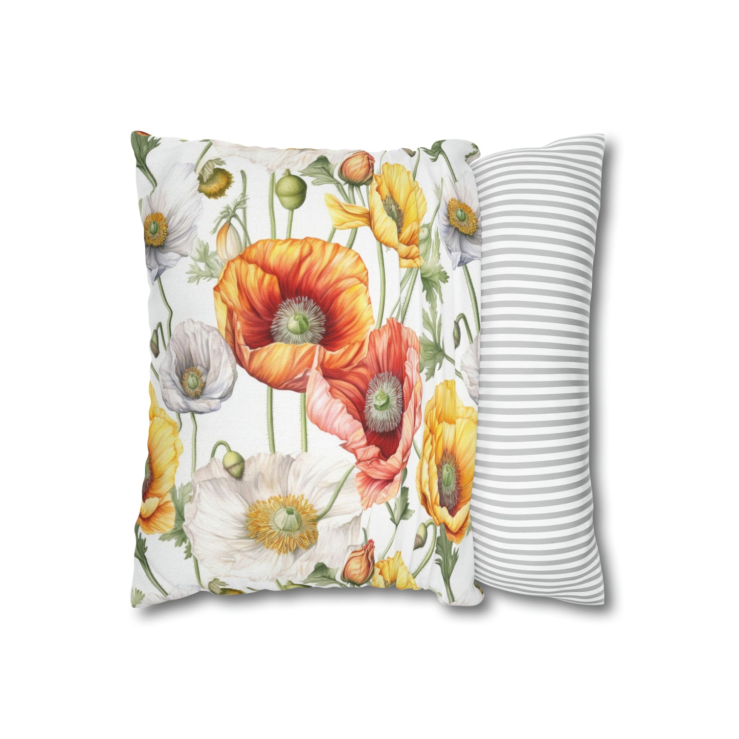 Iceland Poppies Square Pillow Case