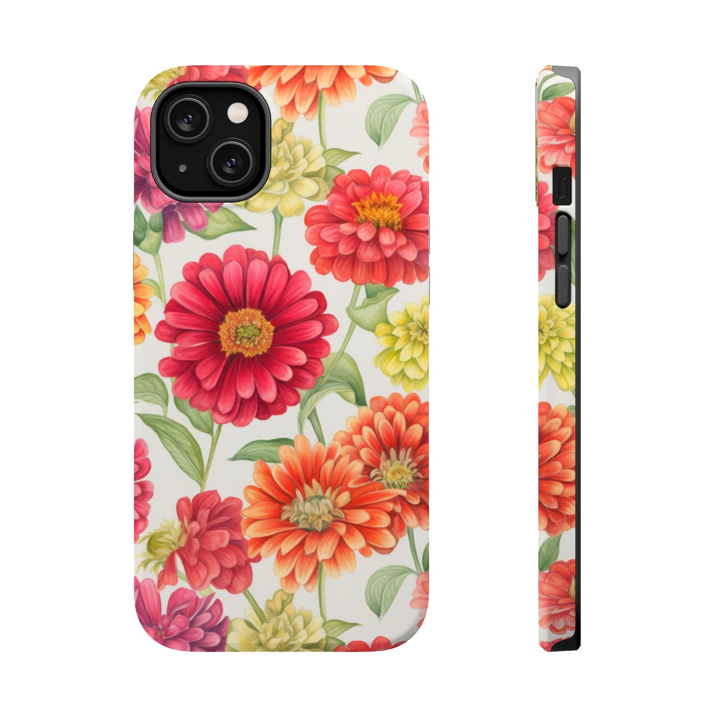Zinnias MagSafe Tough iPhone Case