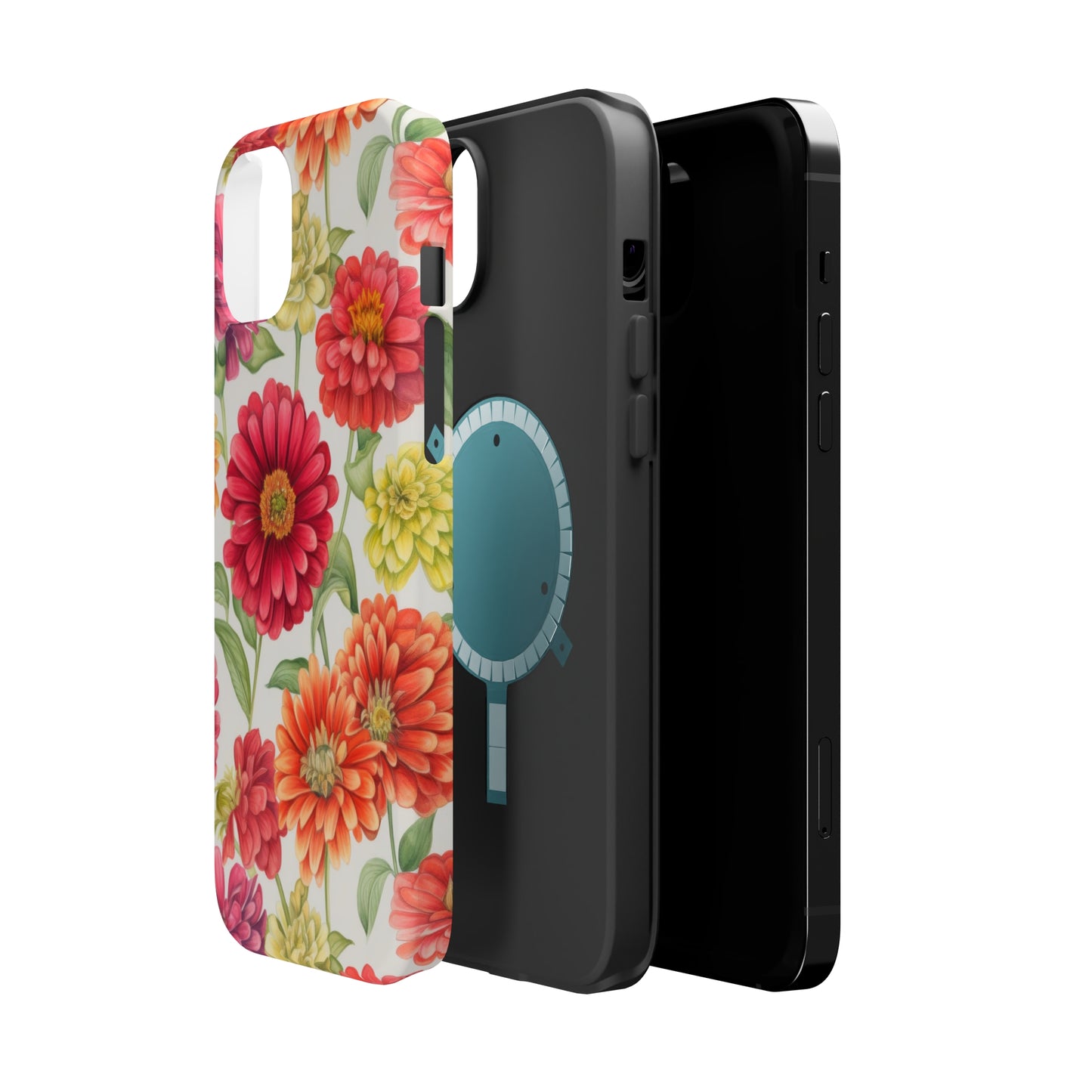 Zinnias MagSafe Tough iPhone Case