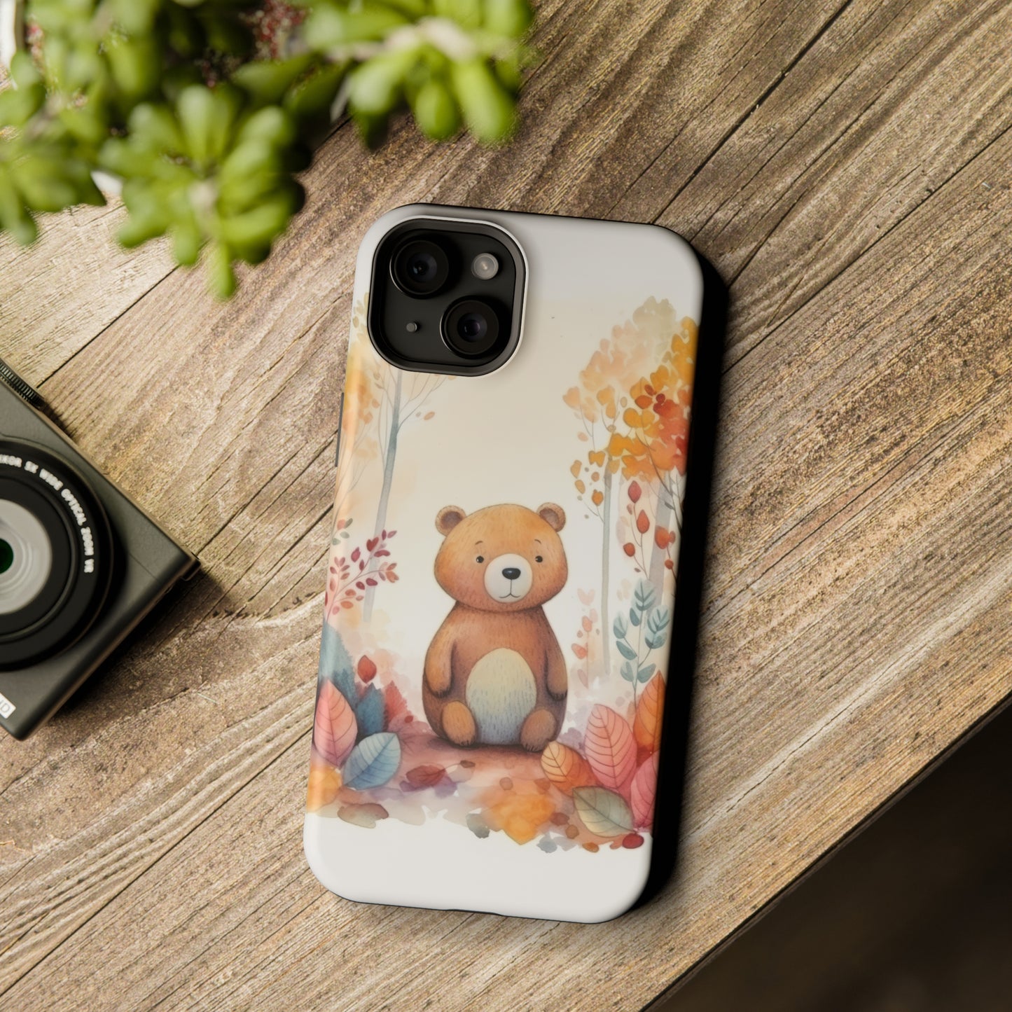 Cute Bear MagSafe Tough iPhone Case