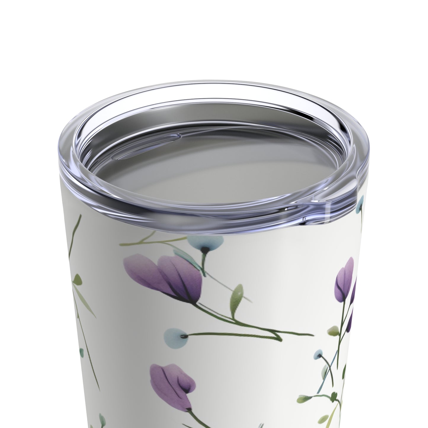 Purple Wildflowers Tumbler 20oz