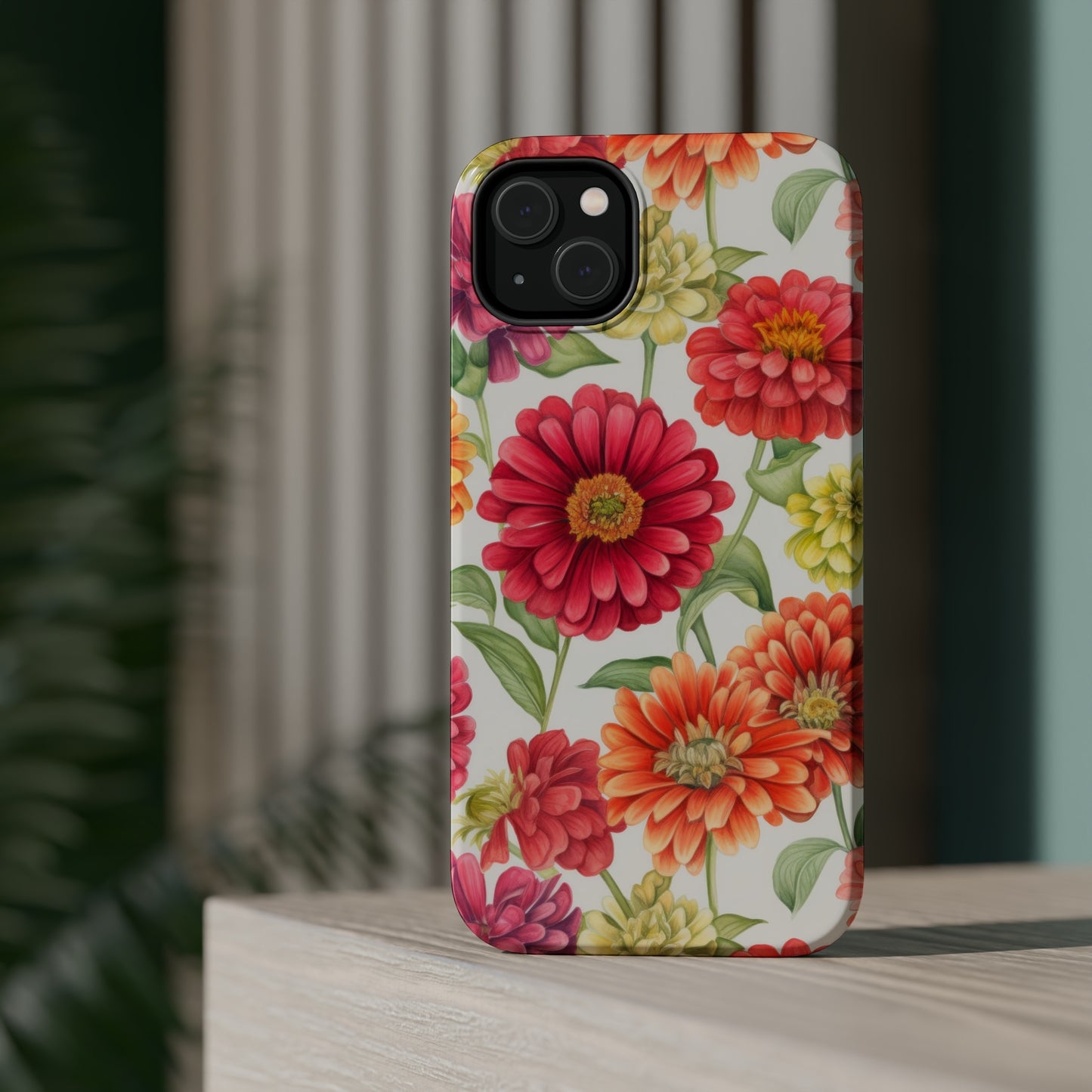 Zinnias MagSafe Tough iPhone Case