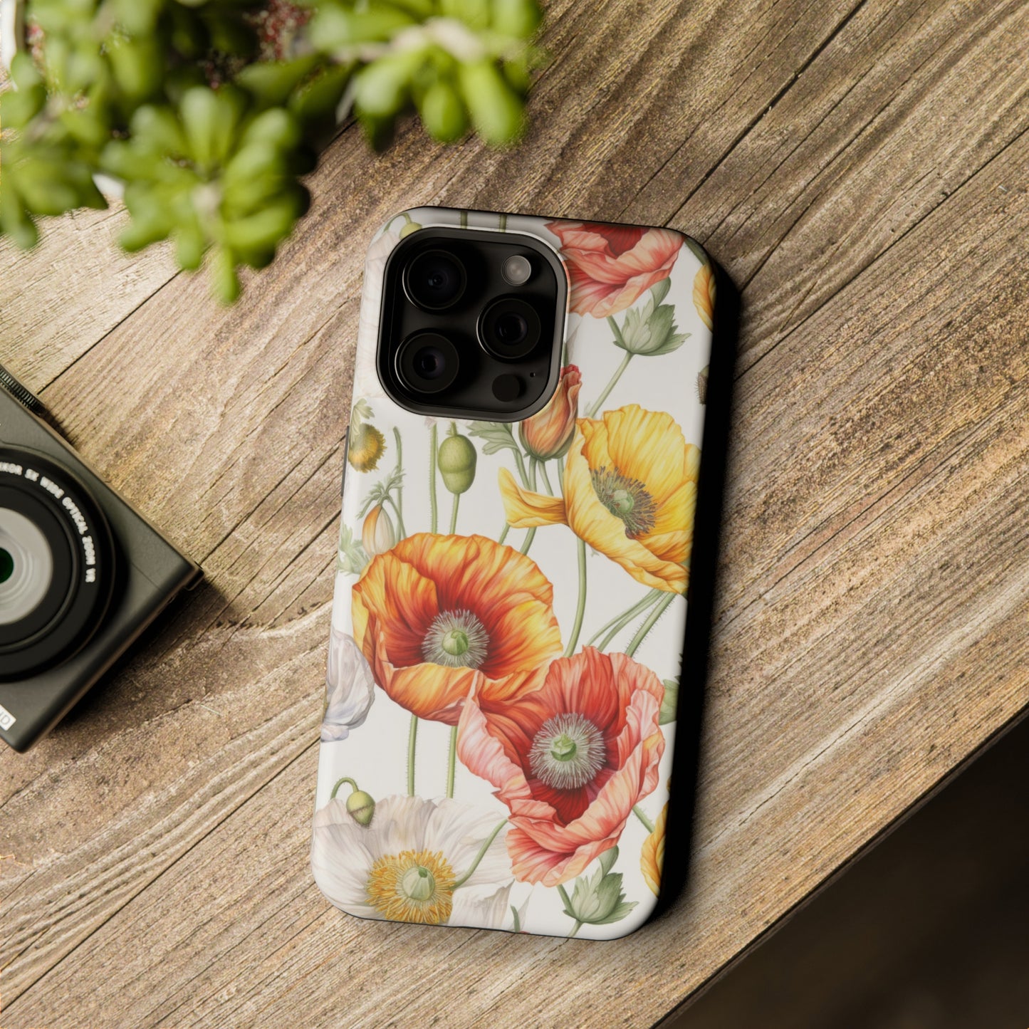 Iceland Poppies MagSafe Tough iPhone Case