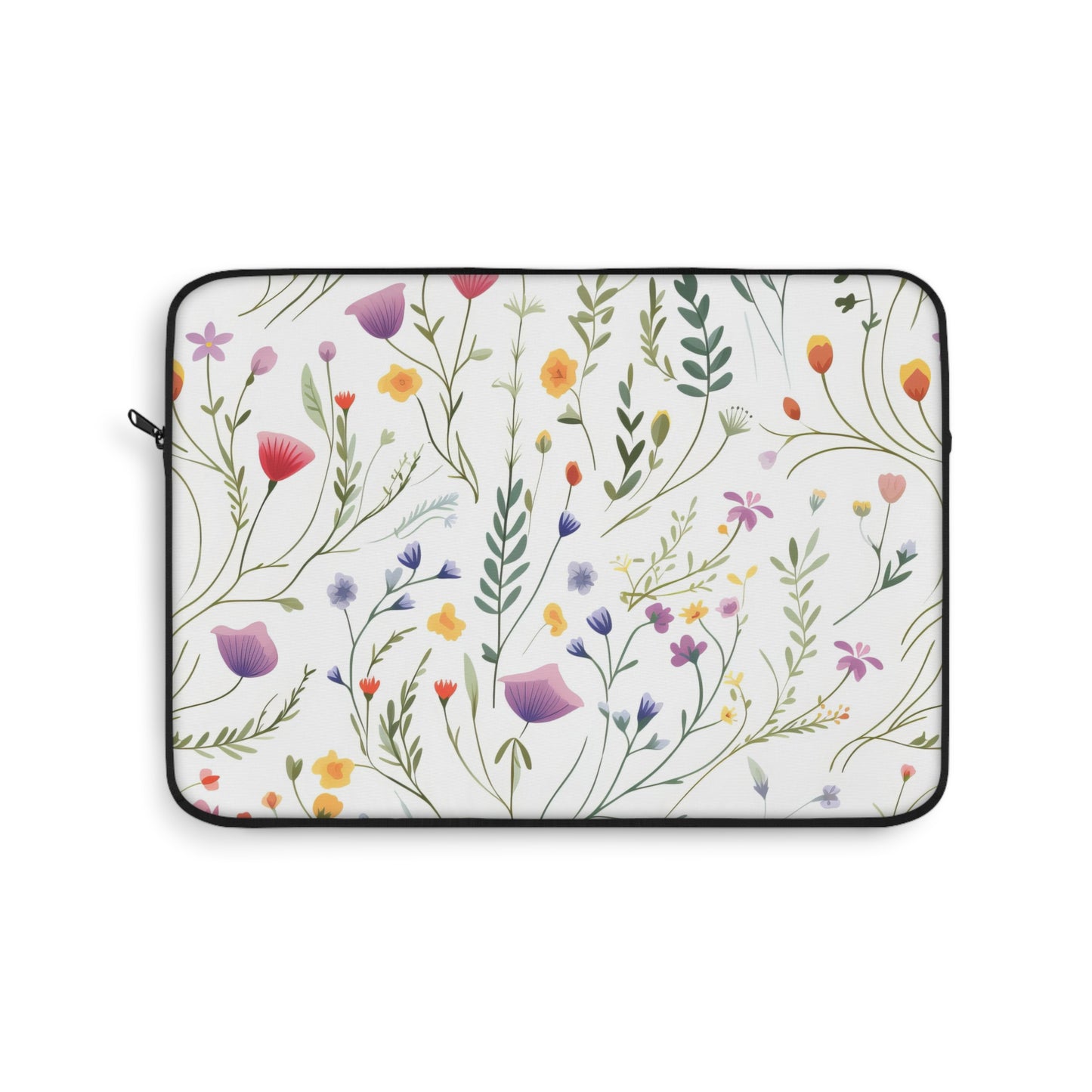 Dainty Wildflowers Laptop Case / Laptop Sleeve