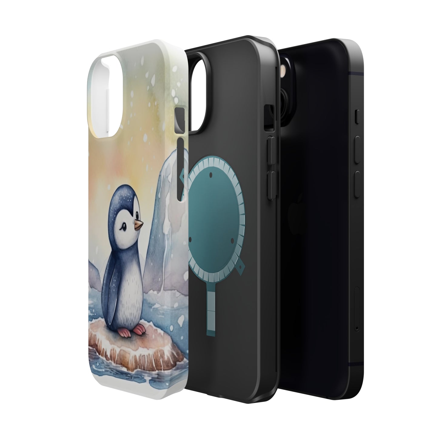 Cute Penguin MagSafe Tough iPhone Case