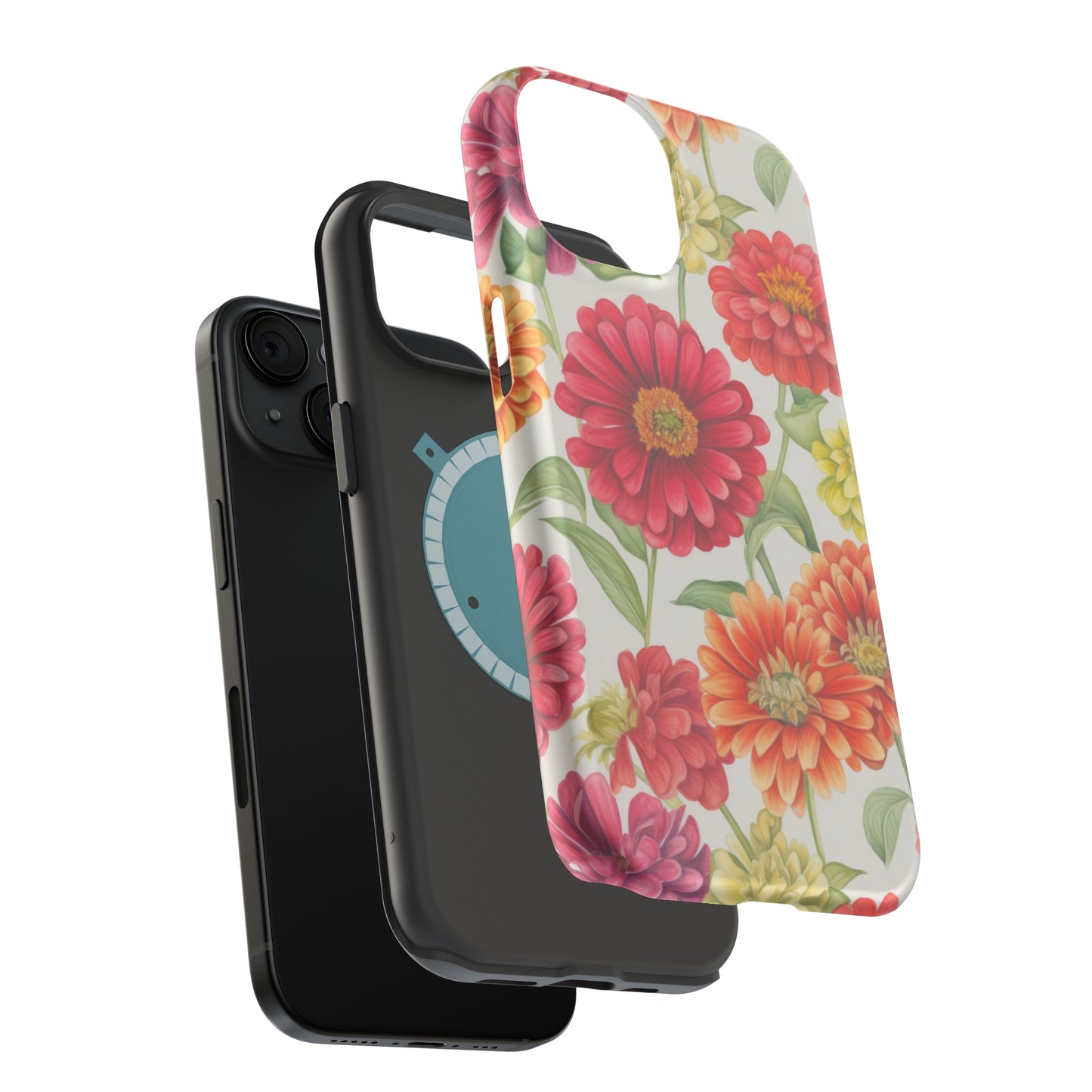 Zinnias MagSafe Tough iPhone Case